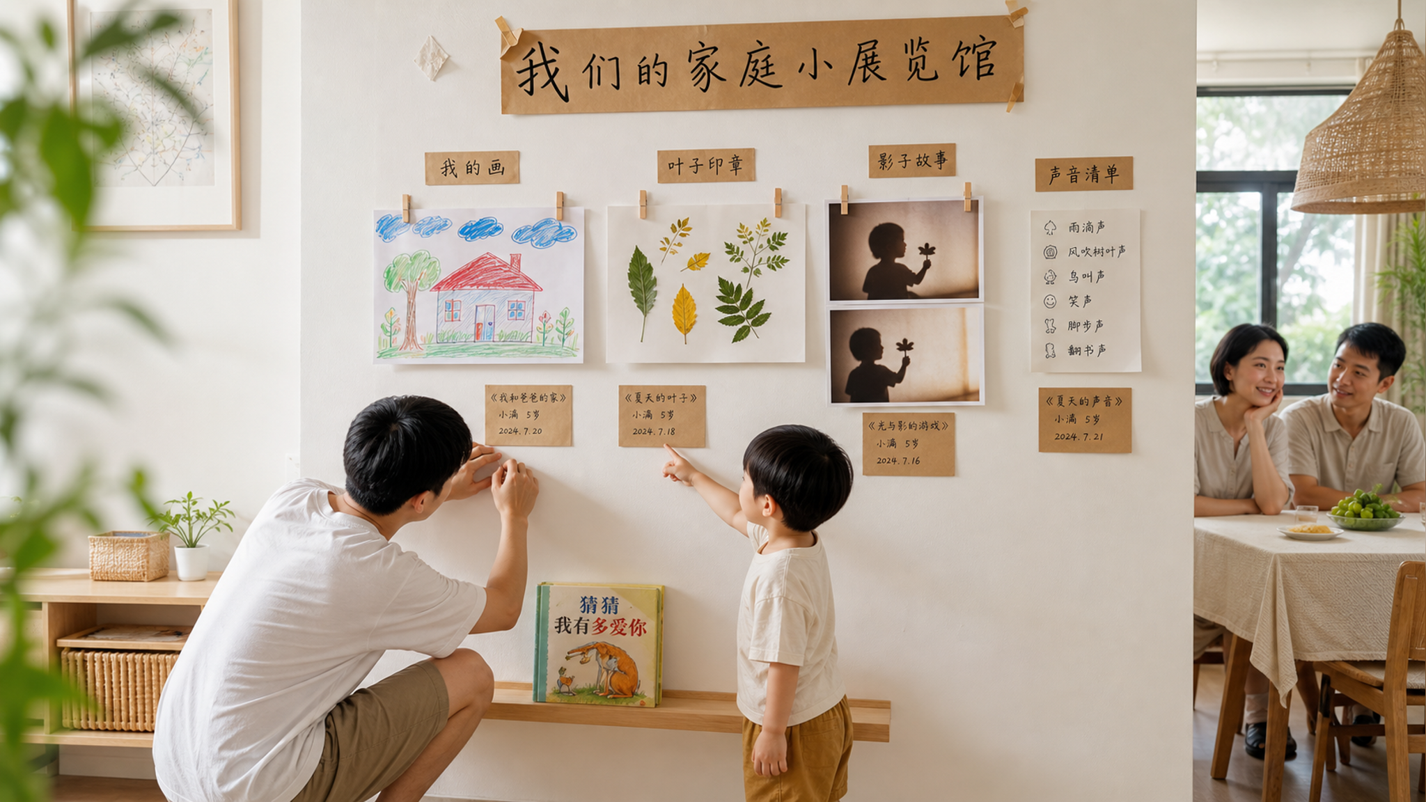 亲戚催孩子当众表演？用“作品展”3步体面挡回去