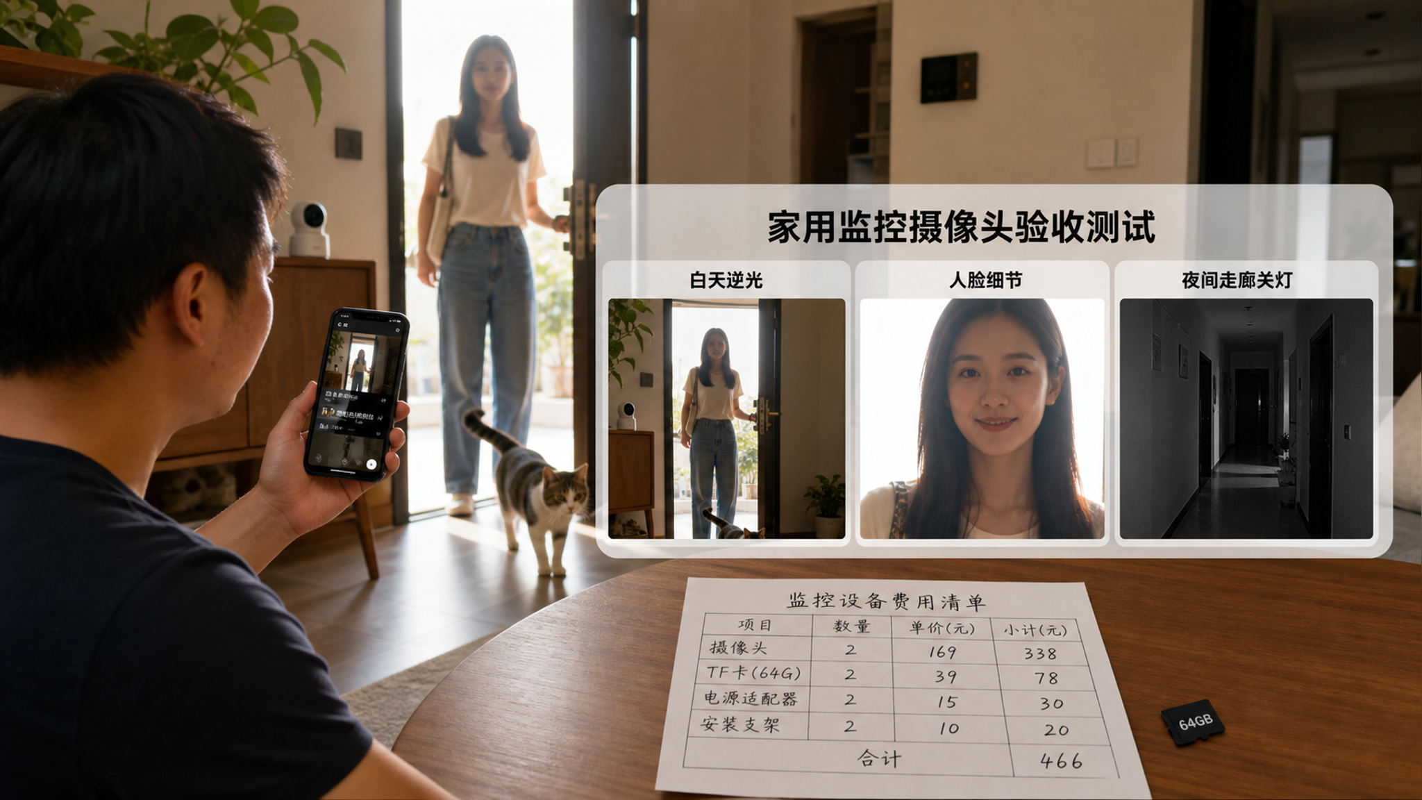 家用摄像头怎么选？3看3不看避开夜视和续费坑