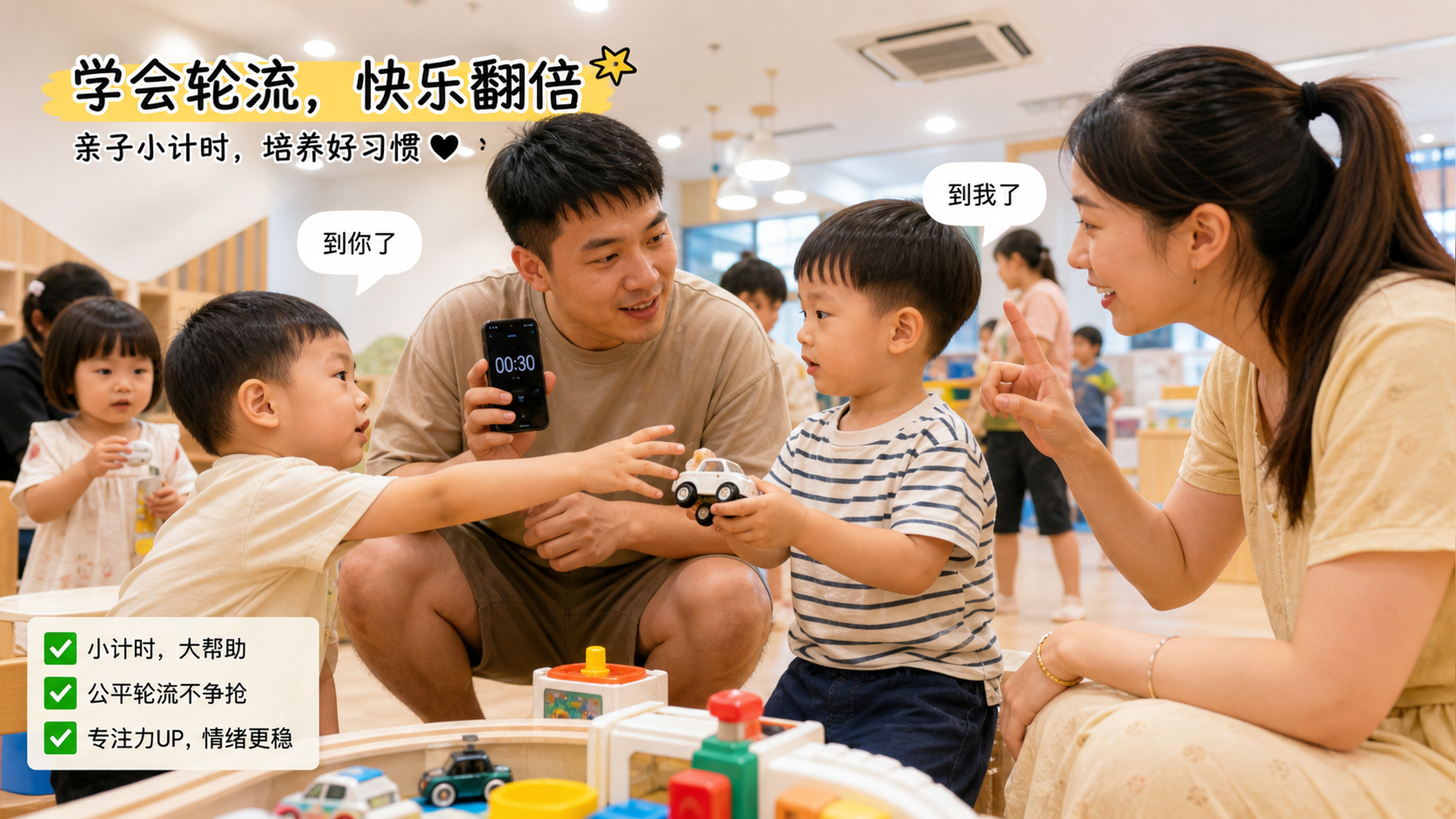 空调房里孩子总抢玩具推人？先别急着讲道理