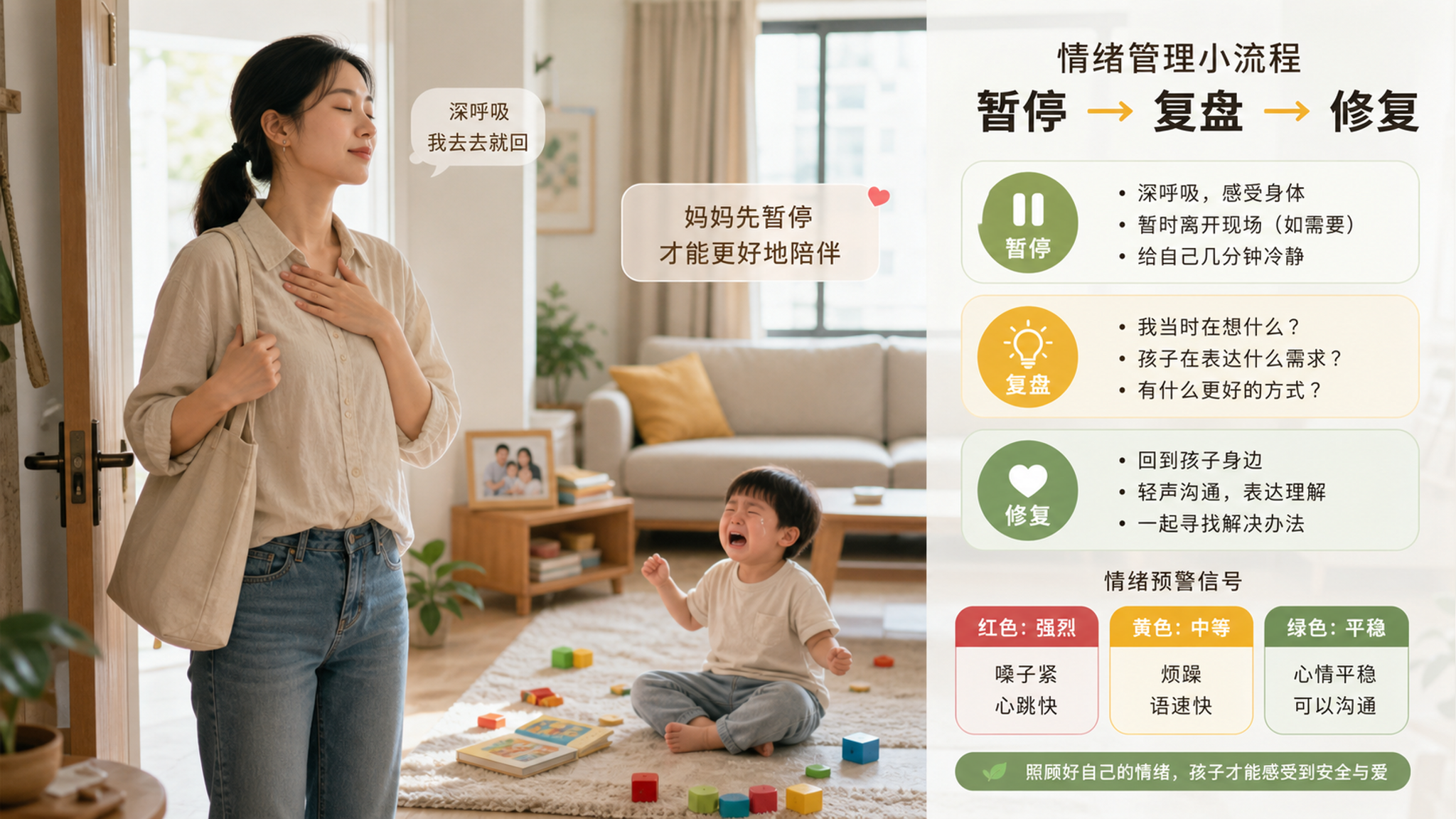 吼完孩子就自责？用这套“冷静室”三步止损