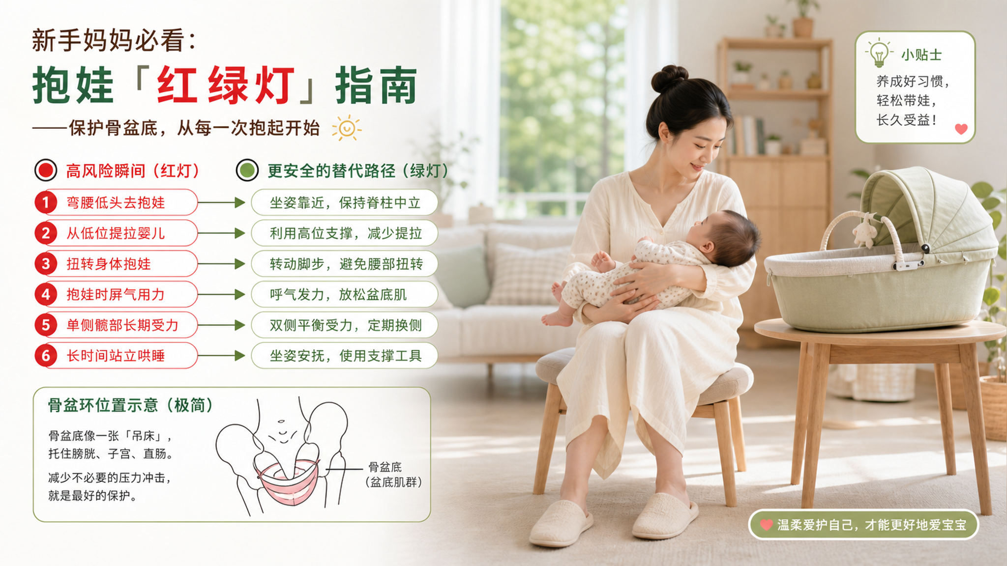 产后总怕漏？先避开6个盆底高风险瞬间