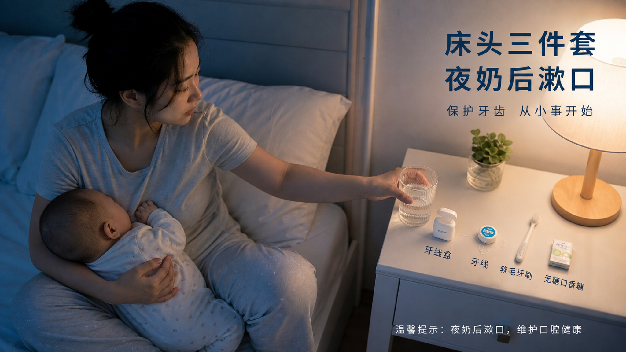 月子不刷牙更伤牙：夜奶口干的触发点自救卡