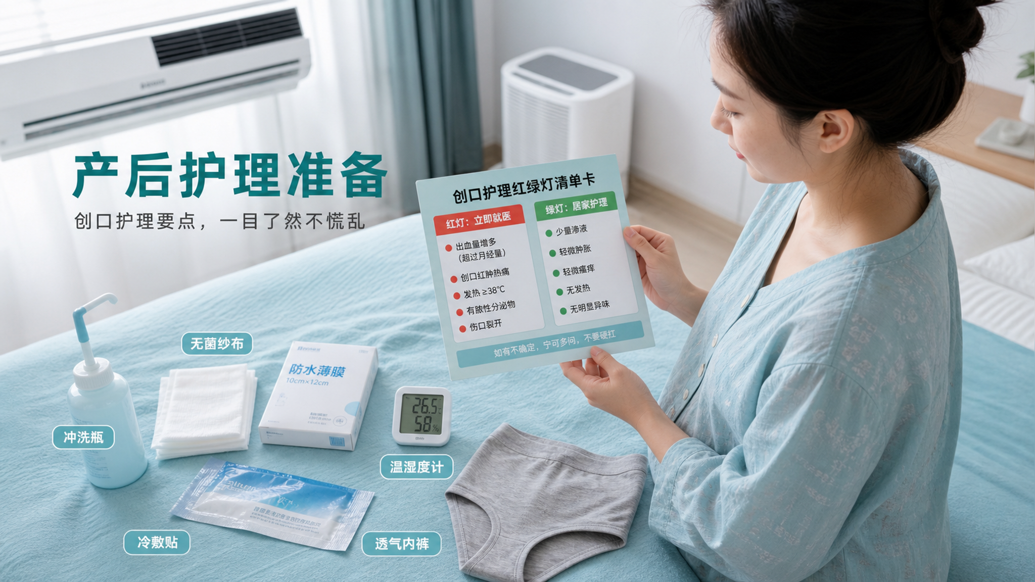 小暑坐月子别再捂汗：会阴和刀口护理SOP