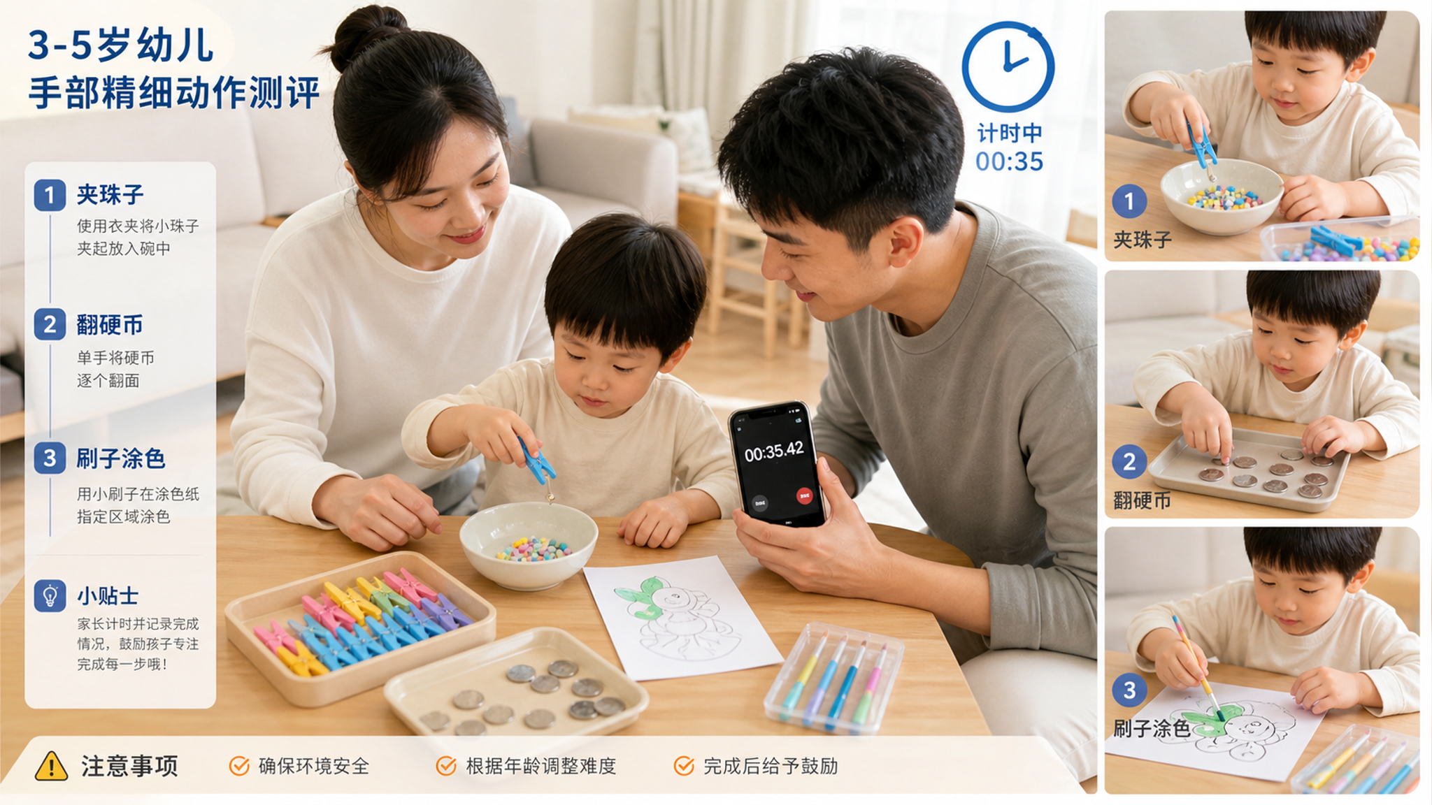3岁握笔别急着纠正：先做这3个手部测试再决定