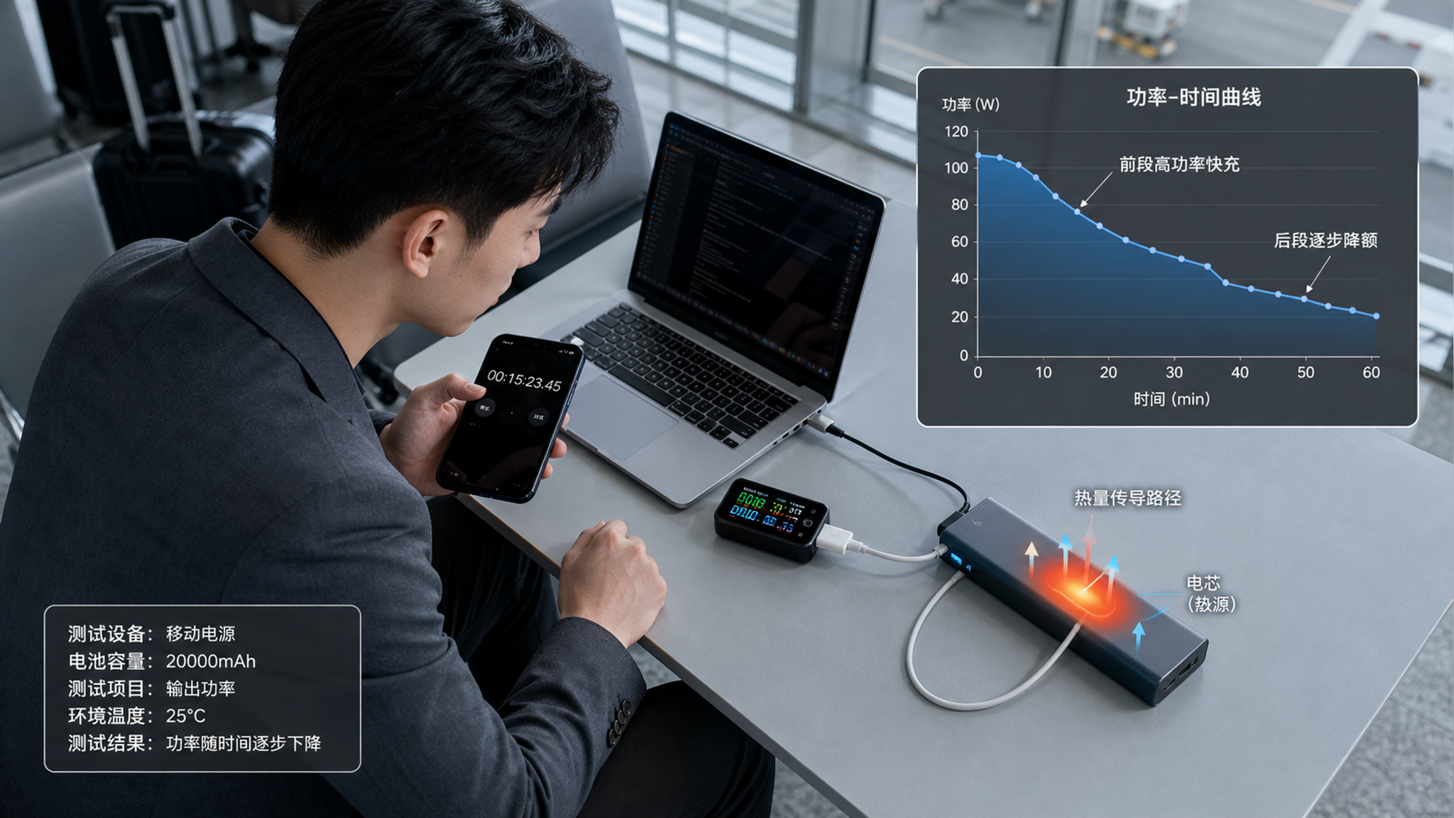 同样140W，为什么越充越慢还烫手？