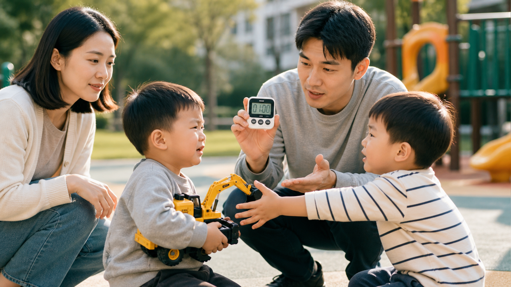 别再逼孩子分享了：先立边界，才学会合作