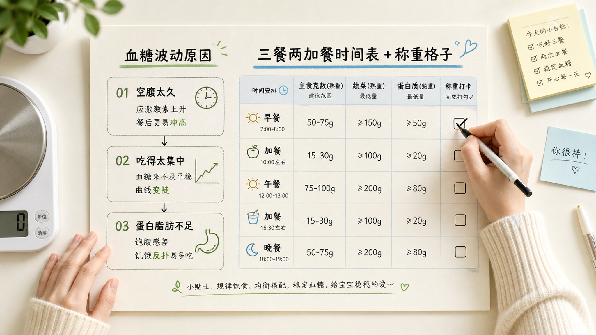 主食越减餐后血糖越高？孕妈夏天控糖先避3个坑