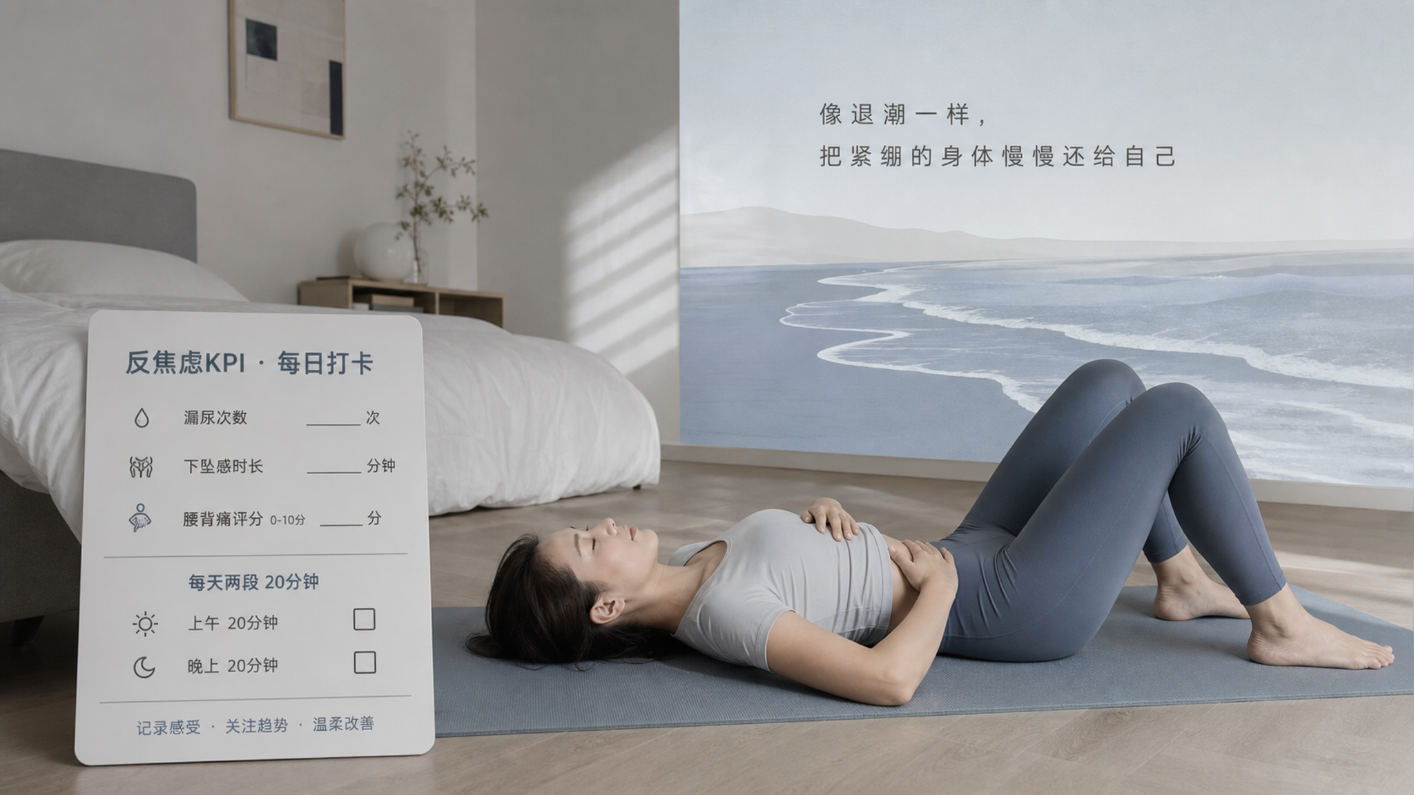 产后别拼A4腰：用3个KPI判断你在变好