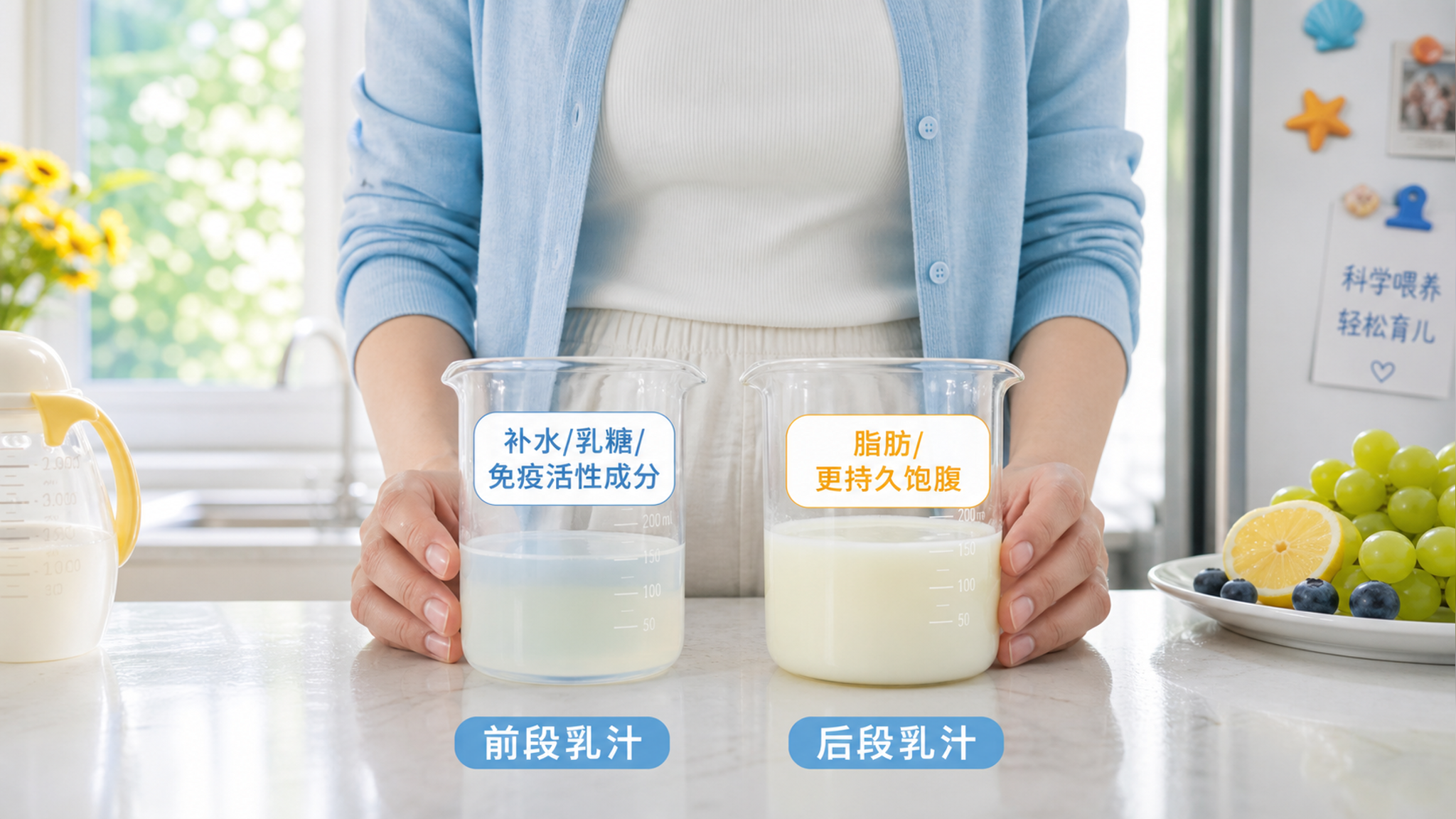 奶看着清就是没营养？夏天这口前奶更重要