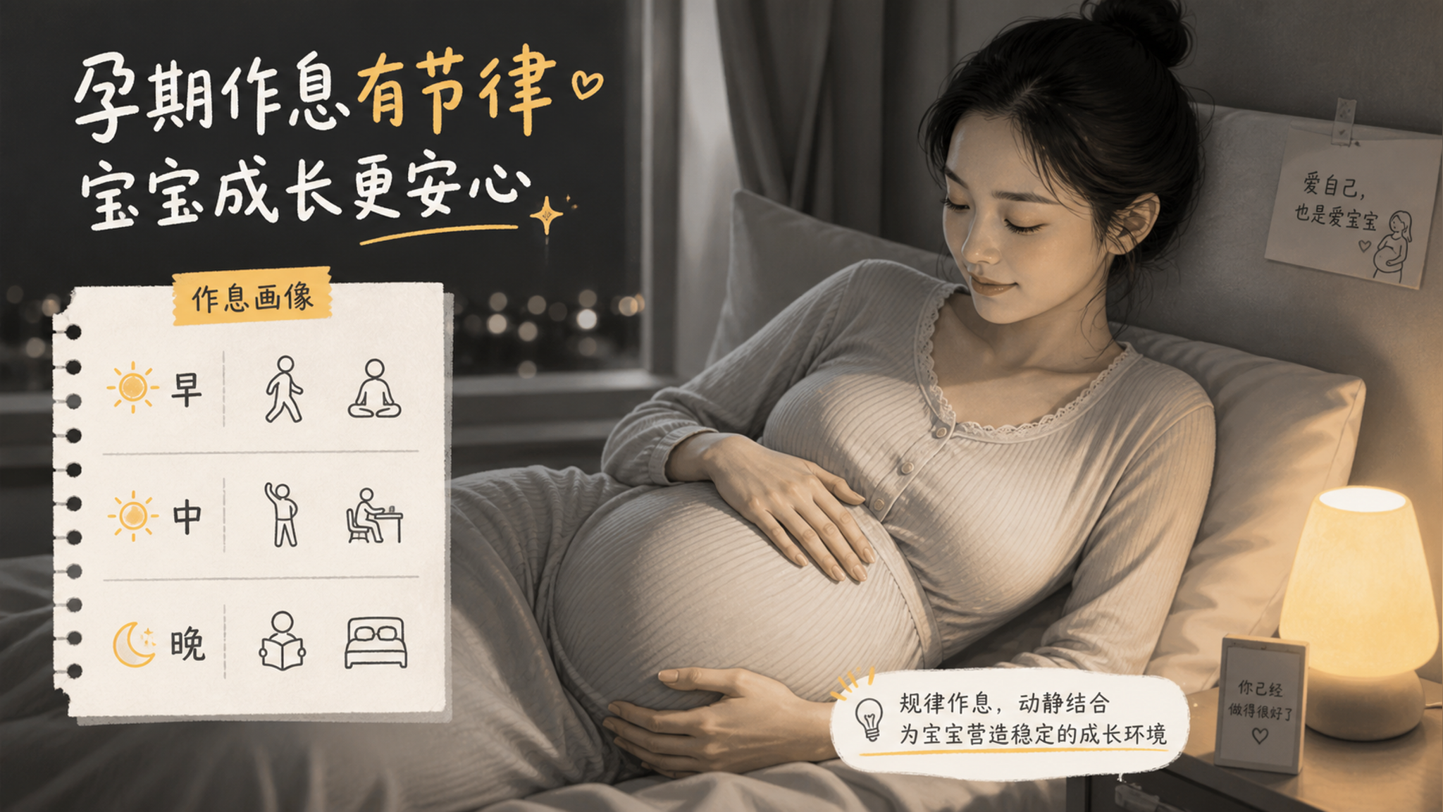 胎动忽动忽静别慌：可能只是宝宝在“换班睡觉”