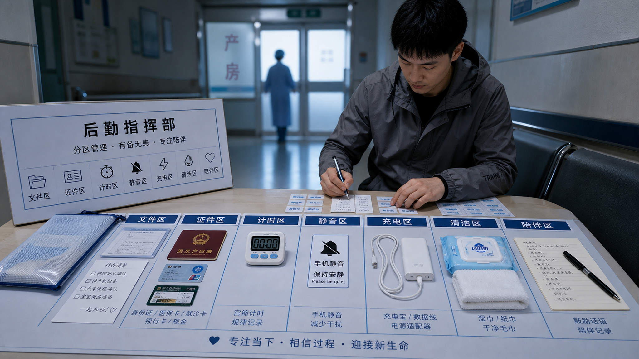 产房里最顶的不是陪哭，是把后勤做成指挥部