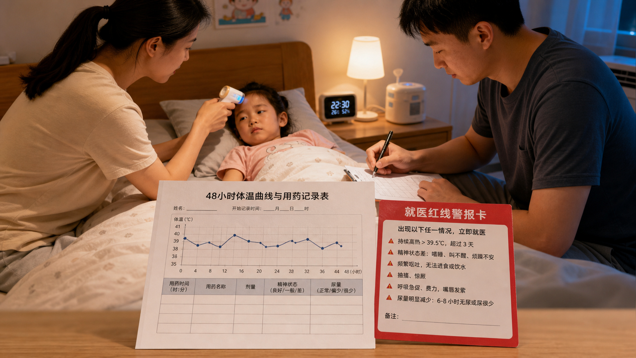 接种后发烧别硬扛：48小时监测表+3条就医红线