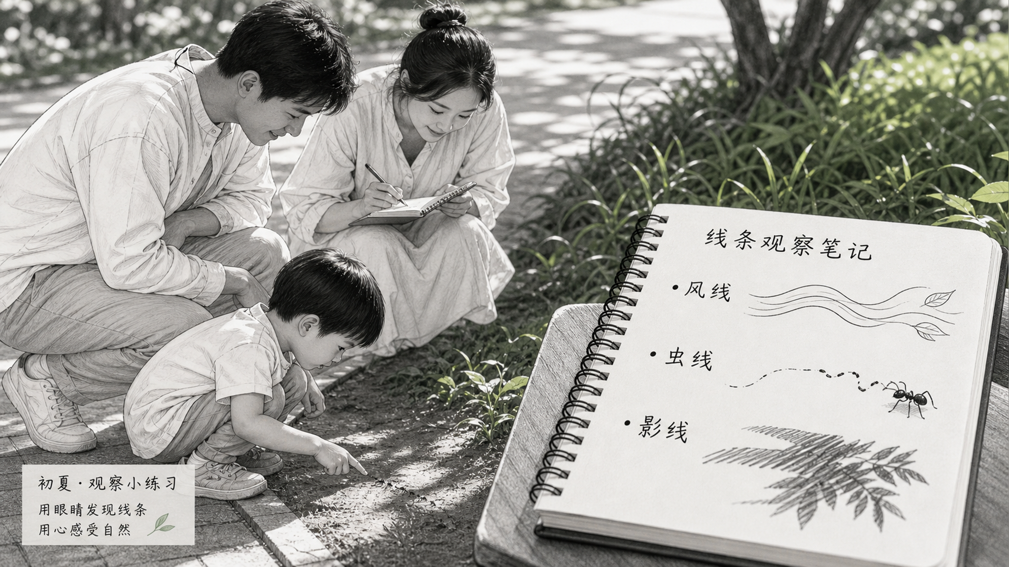 孩子只会乱画线？用这套“线条散步”，涂鸦自然变成故事