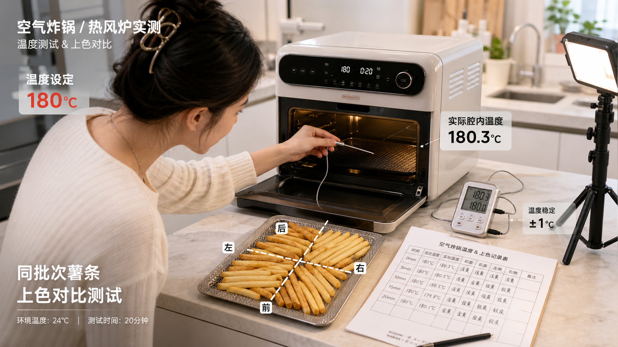 同样2000W，为啥有人烤不熟还糊？选热风炉看这3项