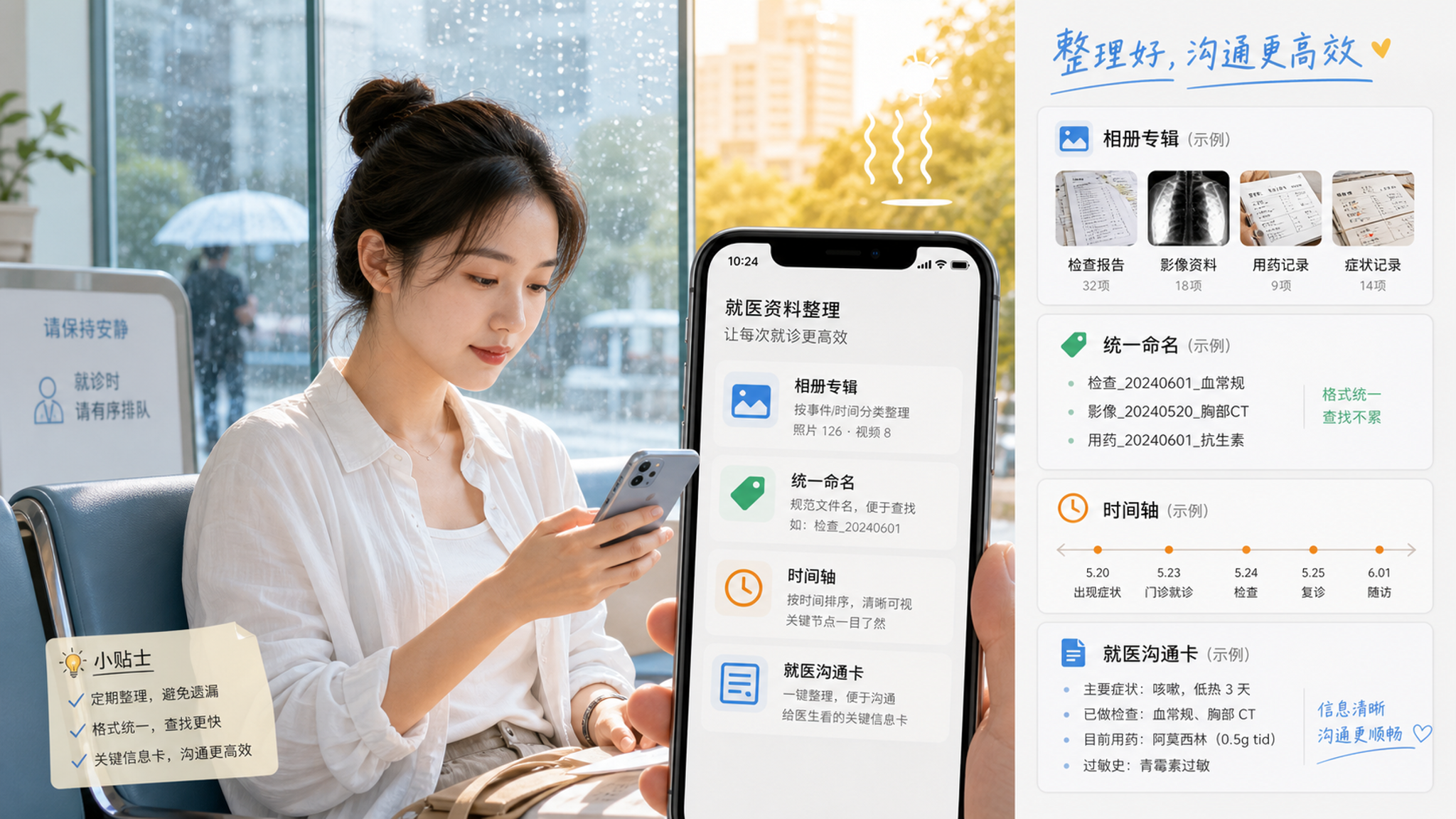 早孕检查别再翻相册到崩溃：手机三件套一次理顺