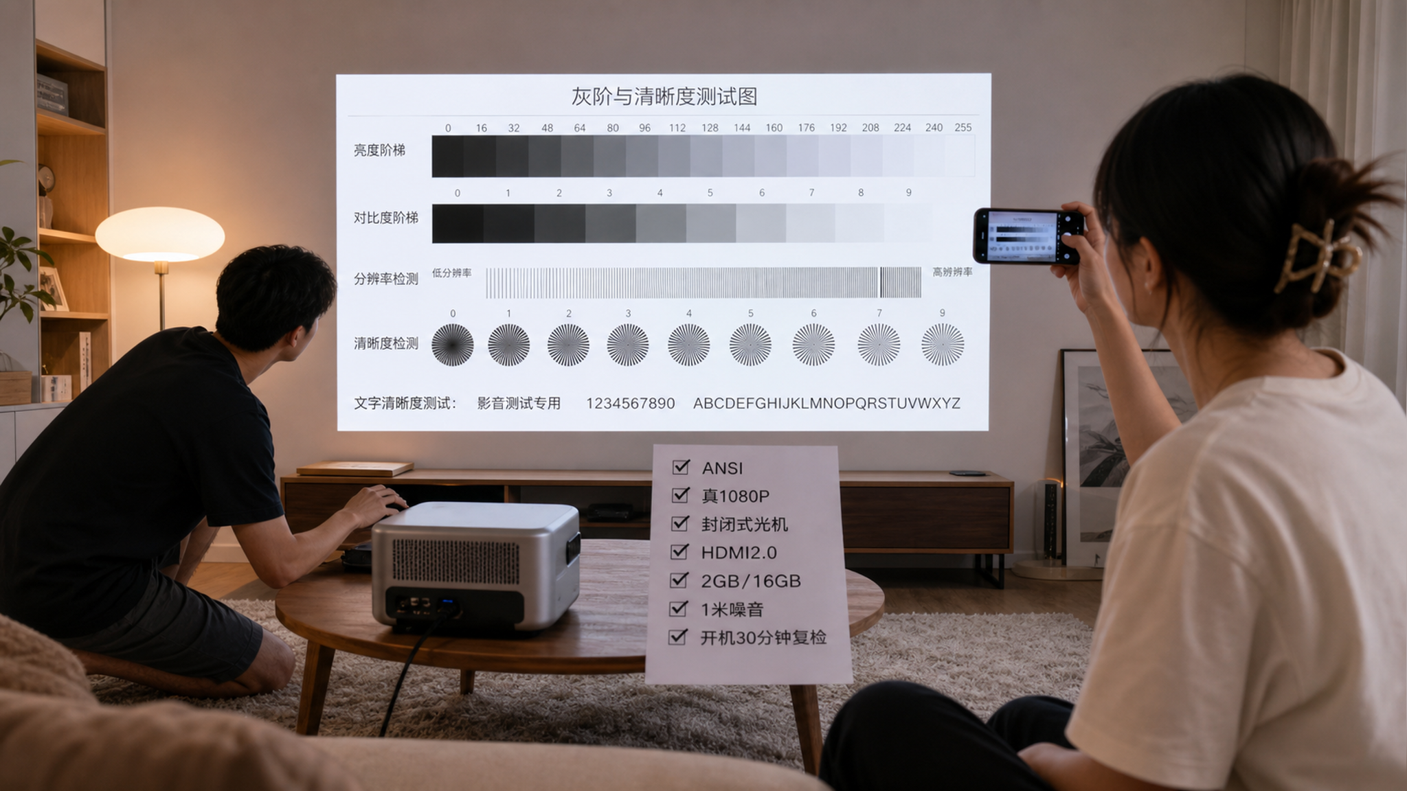 投影仪别被“流明”骗了：4个参数+验收清单