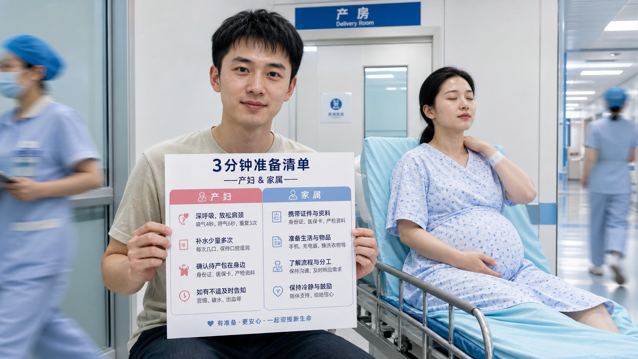 听到“需要准备手术”先做这3分钟清单