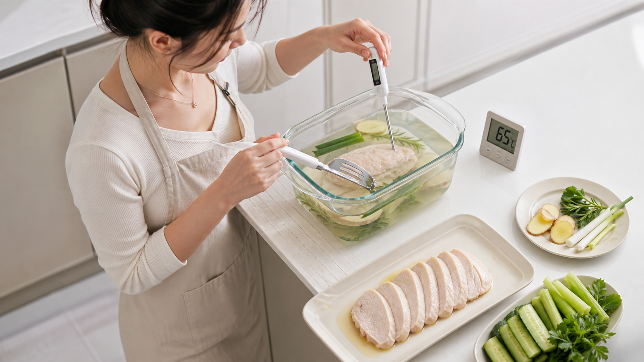夏天肉总做柴？记住1%盐水和3个温度表