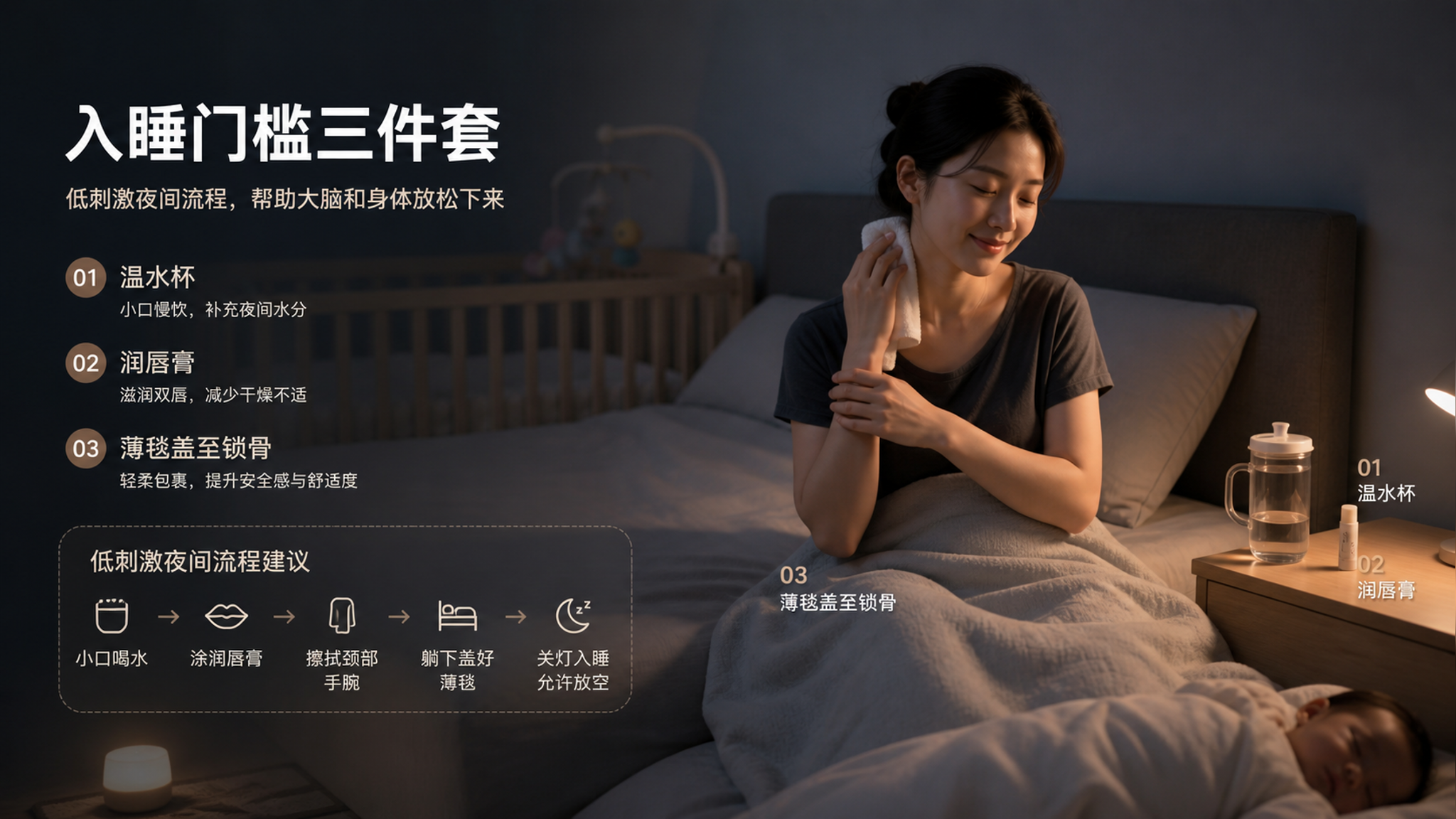 产后碎觉睡不回去？先把觉醒成本降下来