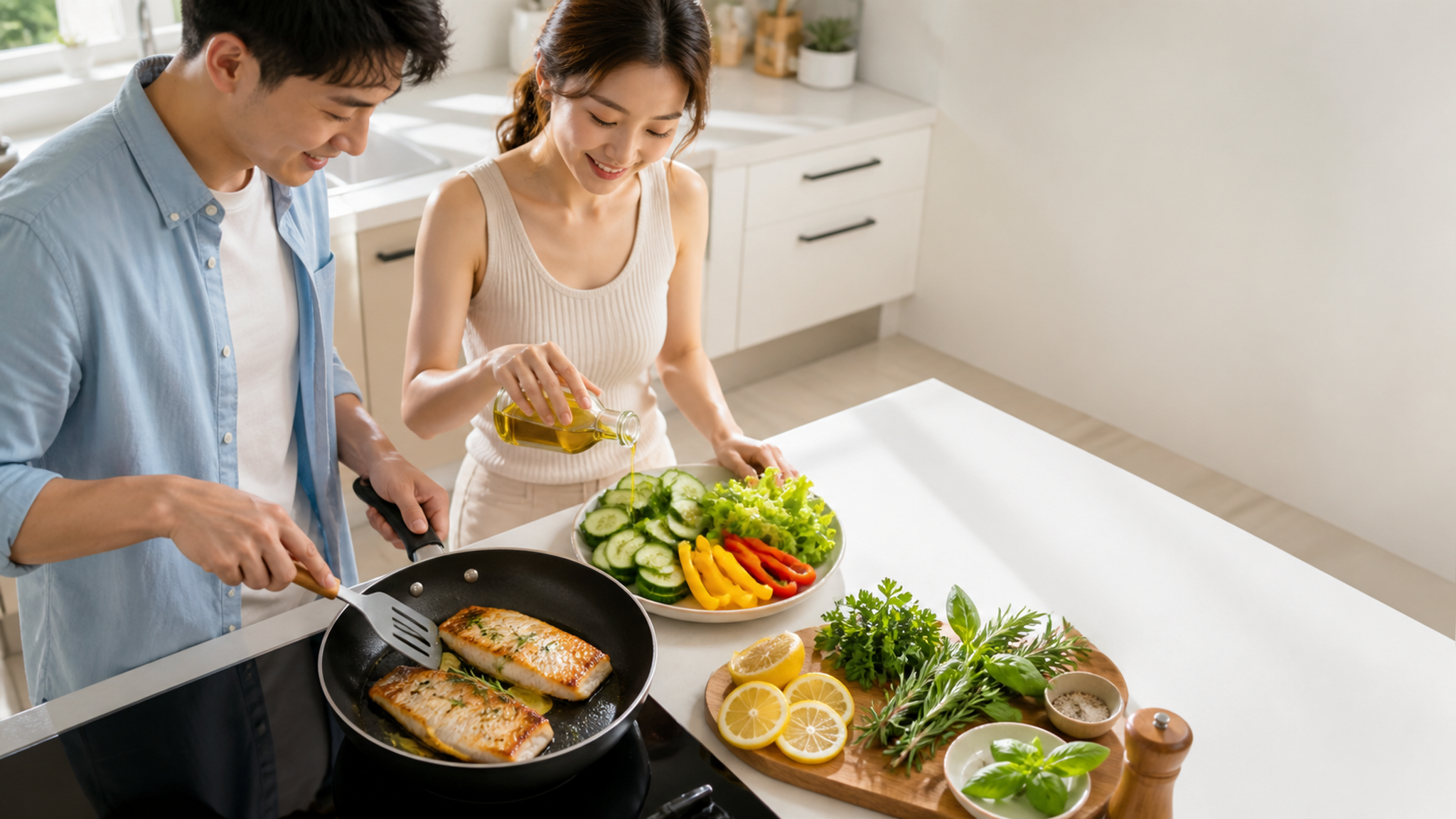 备孕夏天别再点刺身：15分钟全熟白身鱼开胃餐