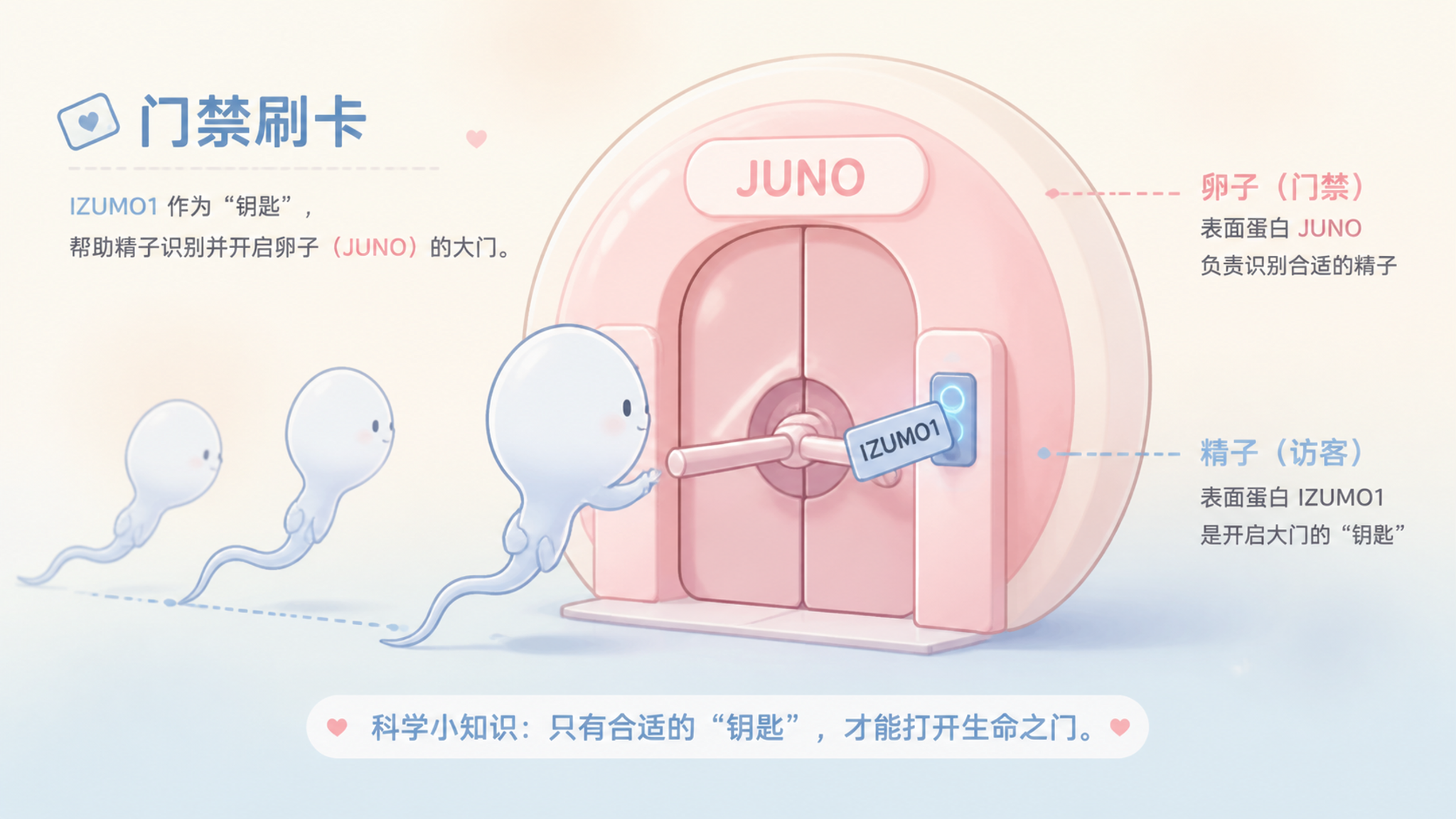 卵子会挑男孩女孩吗？受精更像刷门禁：谁对上谁进