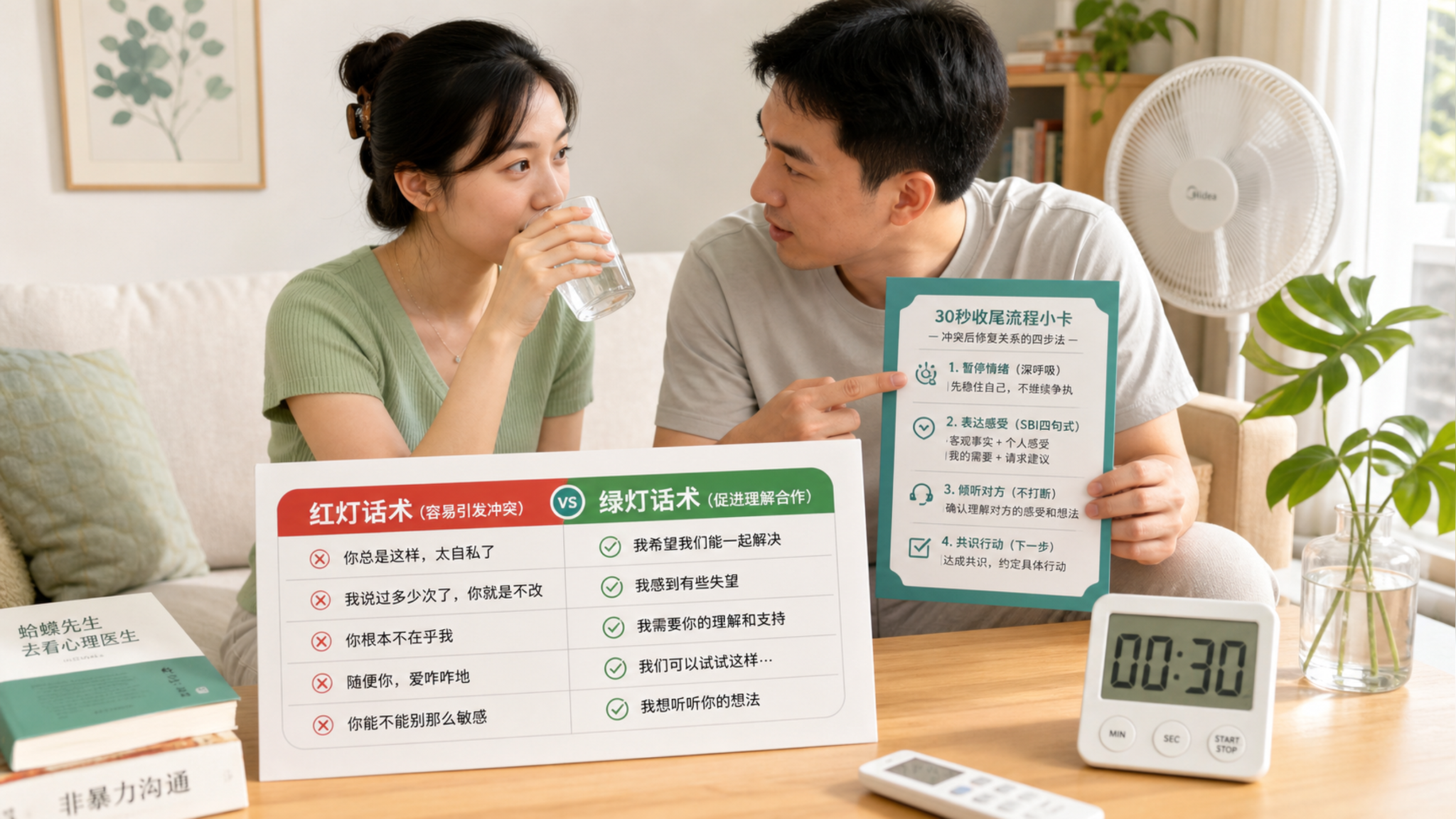 入伏后别硬聊：SBI四句式让沟通不误伤