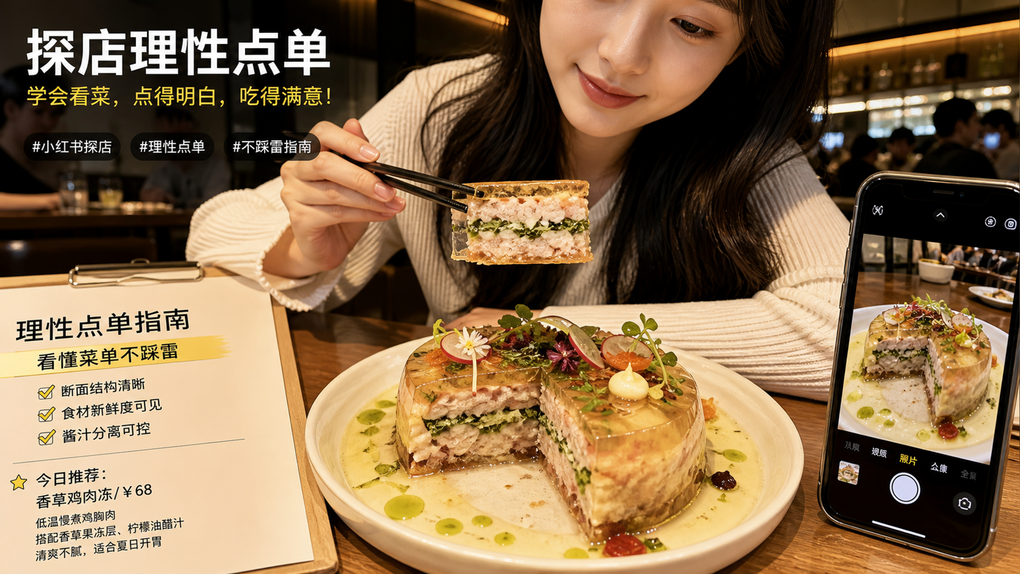 网红餐厅前菜别再踩雷：6条菜单规则识别真质感