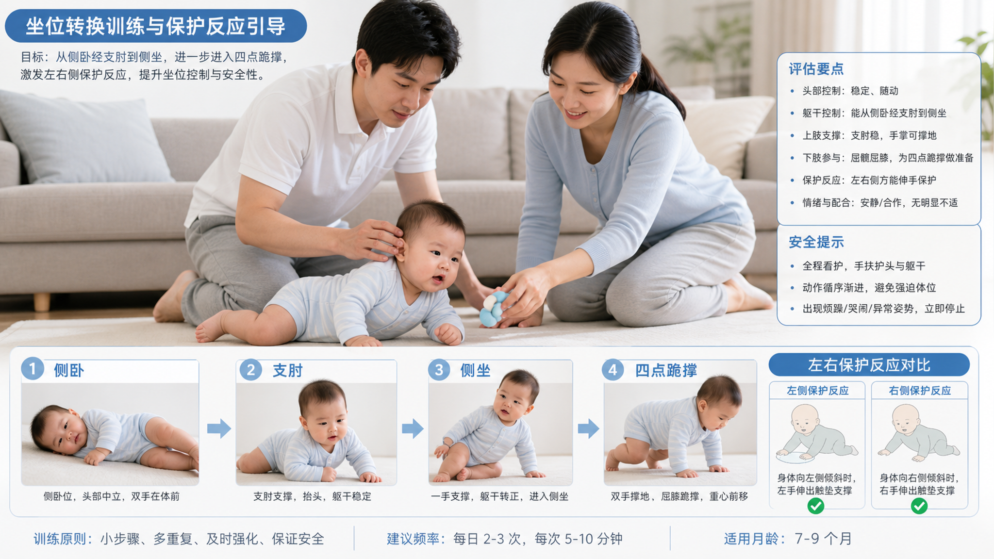 宝宝坐不稳别急着补钙 先看这两件事