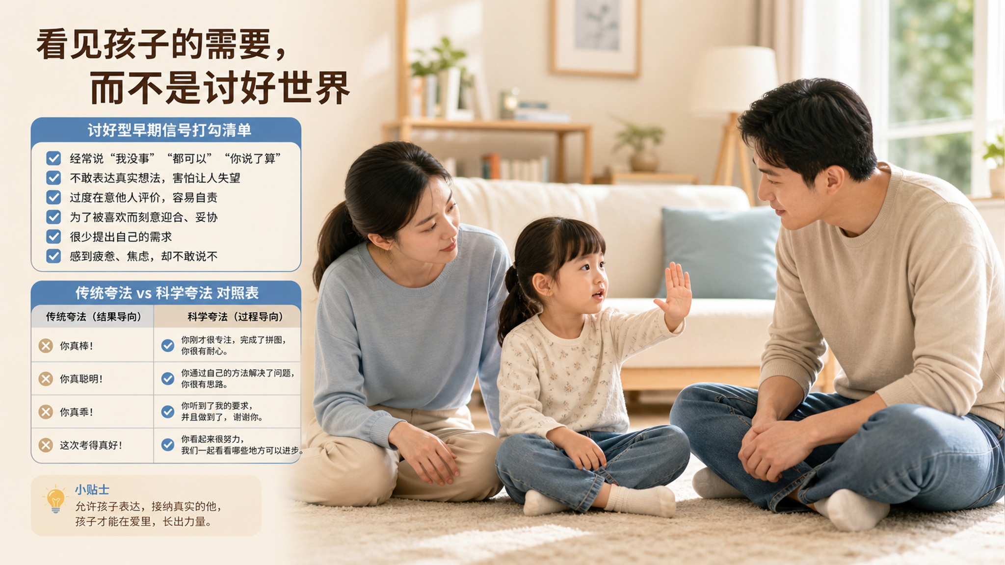 孩子总说“没事”？这可能不是懂事，是早期讨好信号