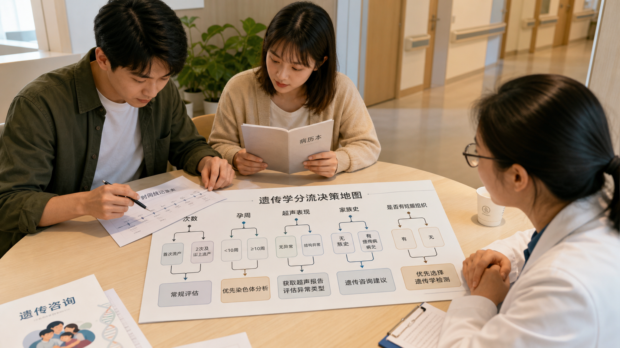 胎停后先查胚胎还是查夫妻？一张分流图讲清