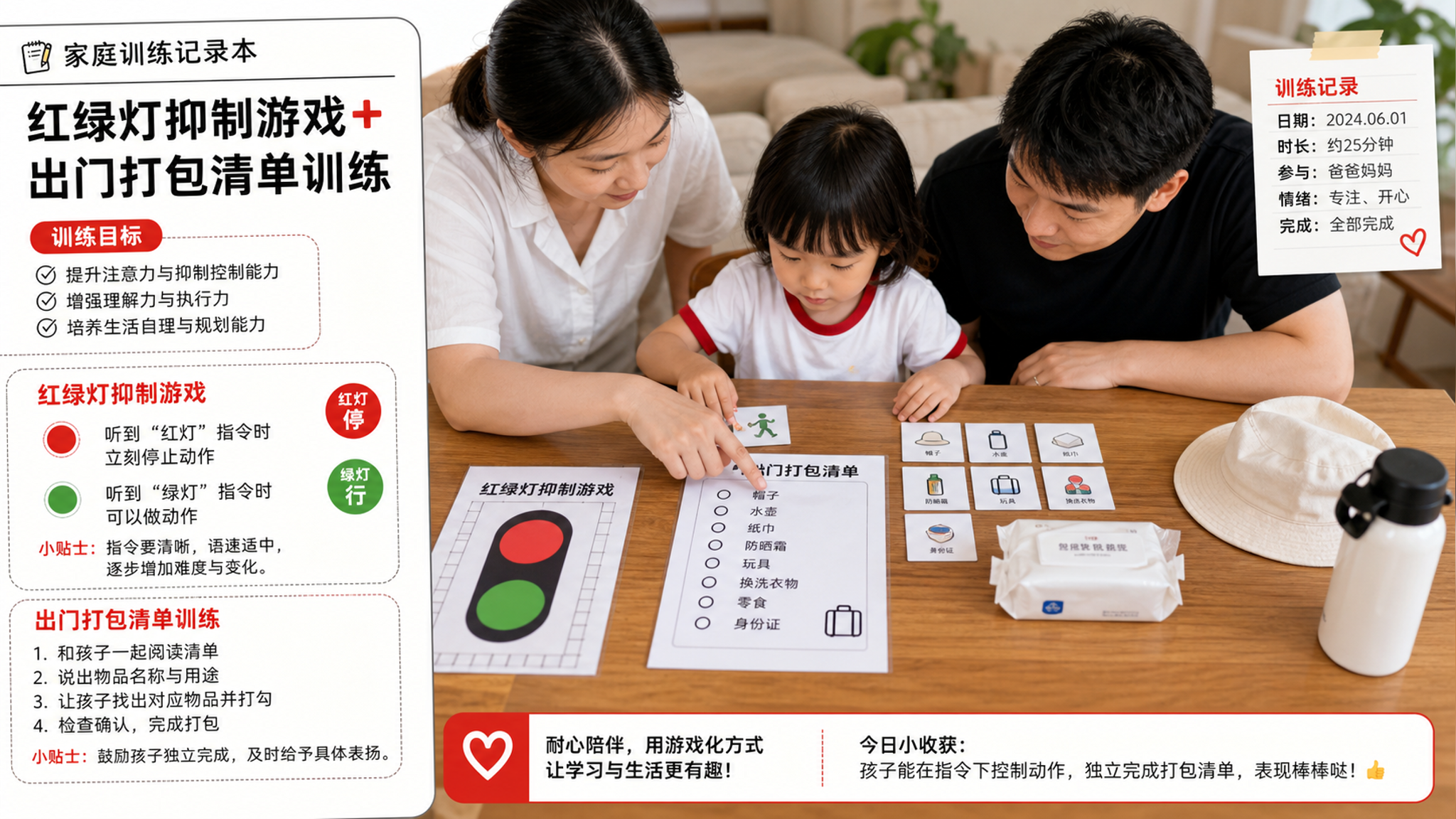 6月娃坐不住别硬逼：用20分钟练出幼小衔接底盘