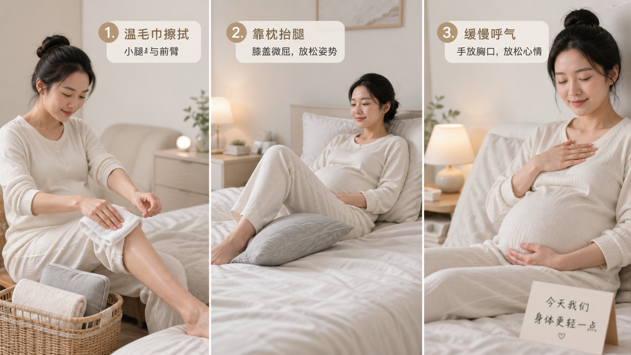 空调房忽冷忽热睡不稳？10分钟擦拭抬腿先把腿胀心烦按下去
