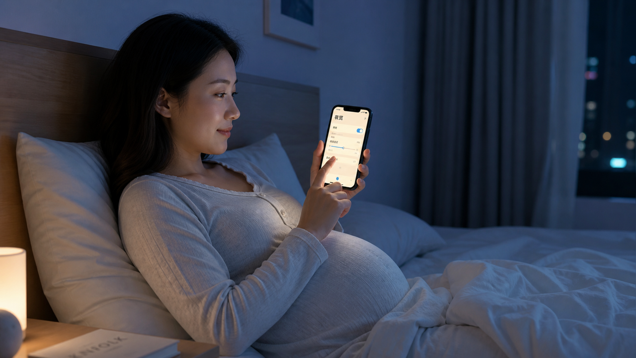 孕期越刷越清醒？夜间用屏记住3个参数