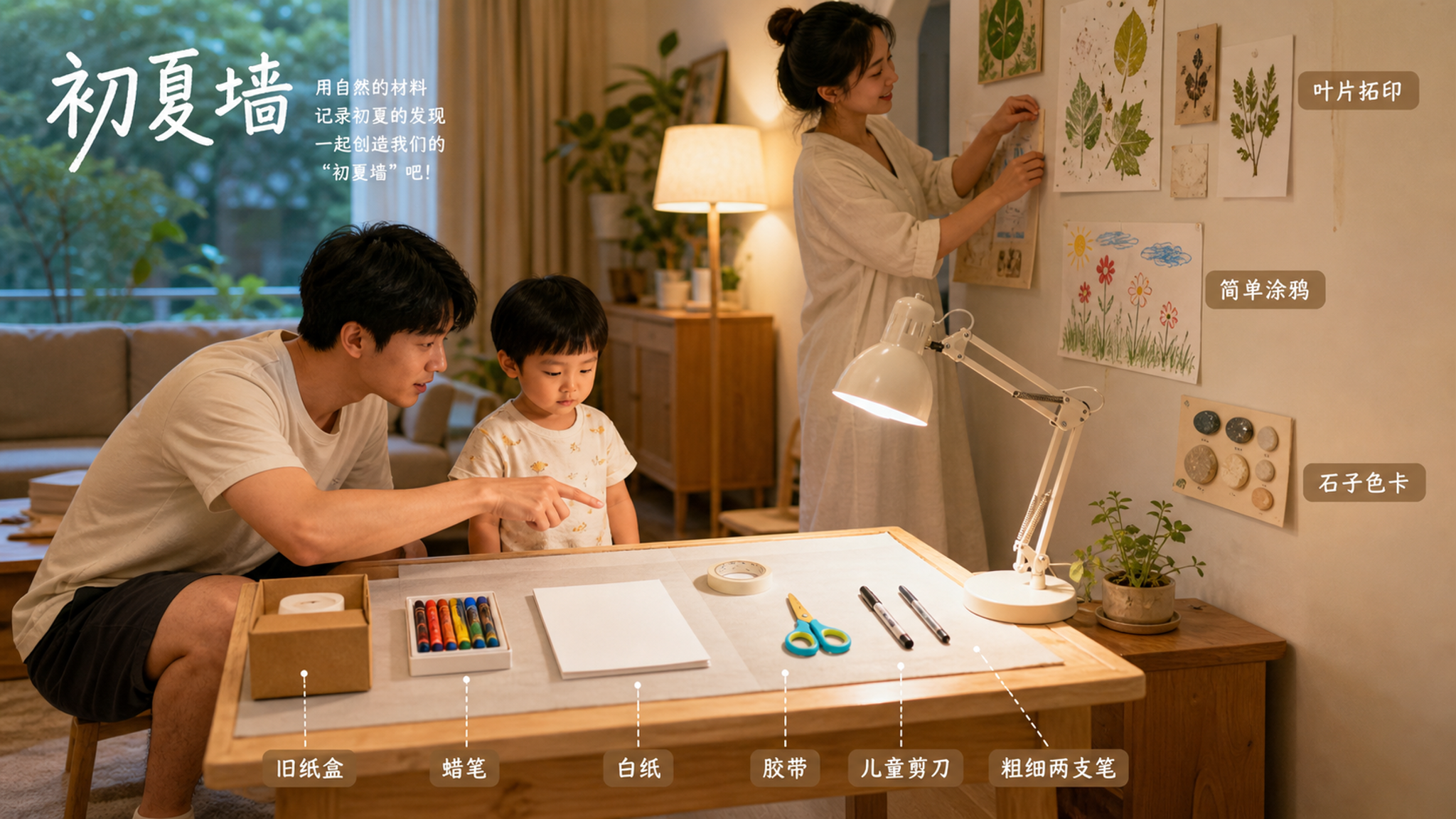 暑期班别再盲报：家里搭个美育系统，爸爸也得上岗