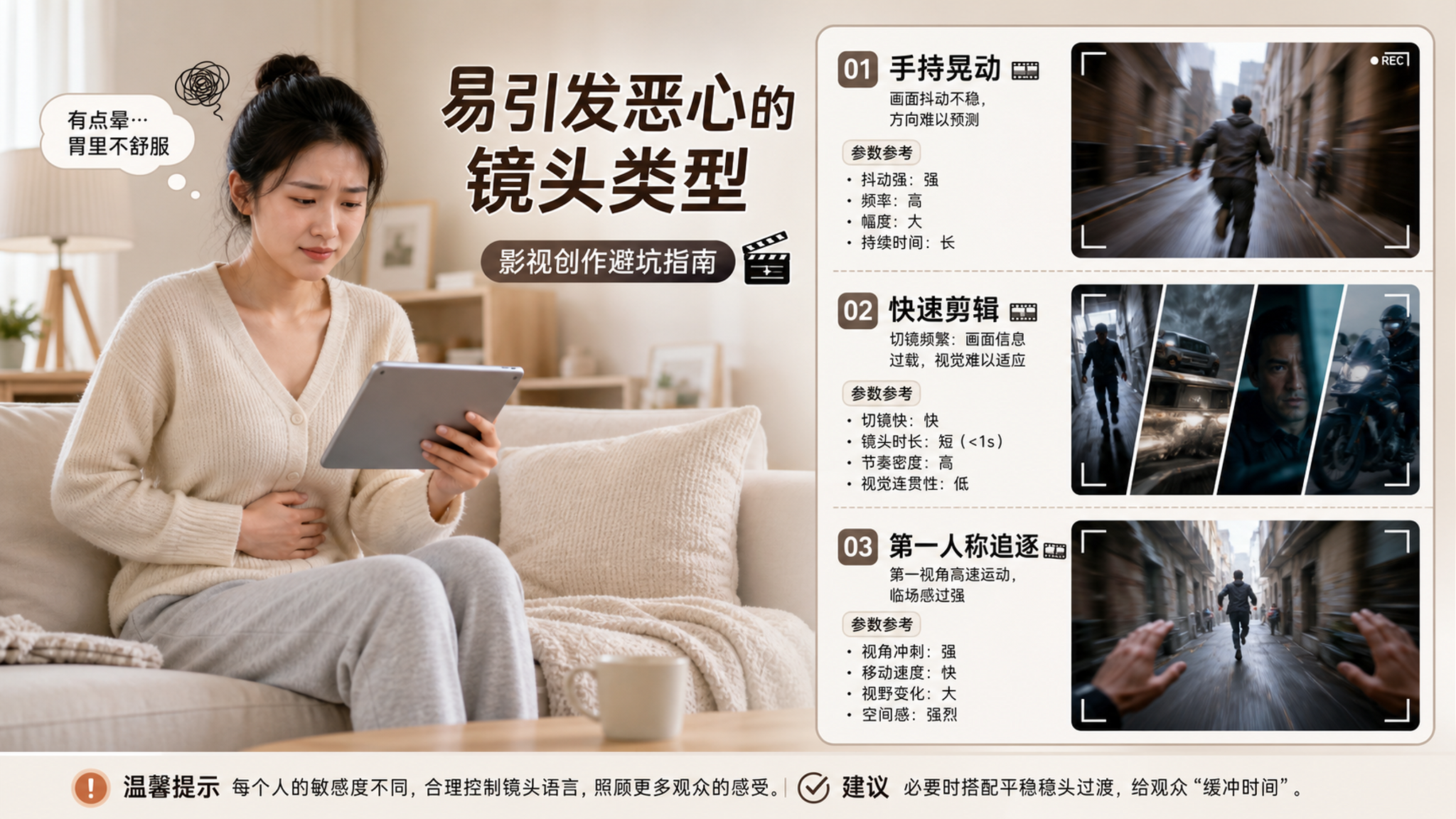 看剧没看久就想吐？先看是不是镜头在“晃你”