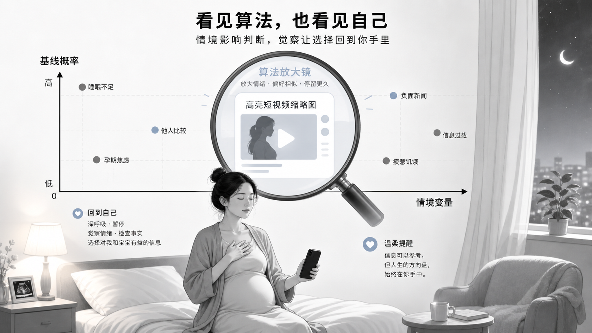别让短视频替你预演分娩：三步找回概率感