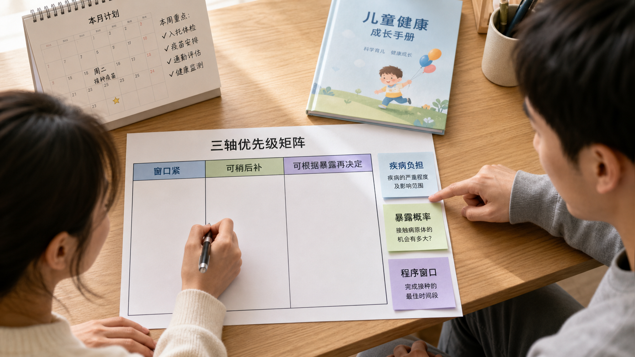 自费疫苗别跟风：三轴矩阵先排优先级
