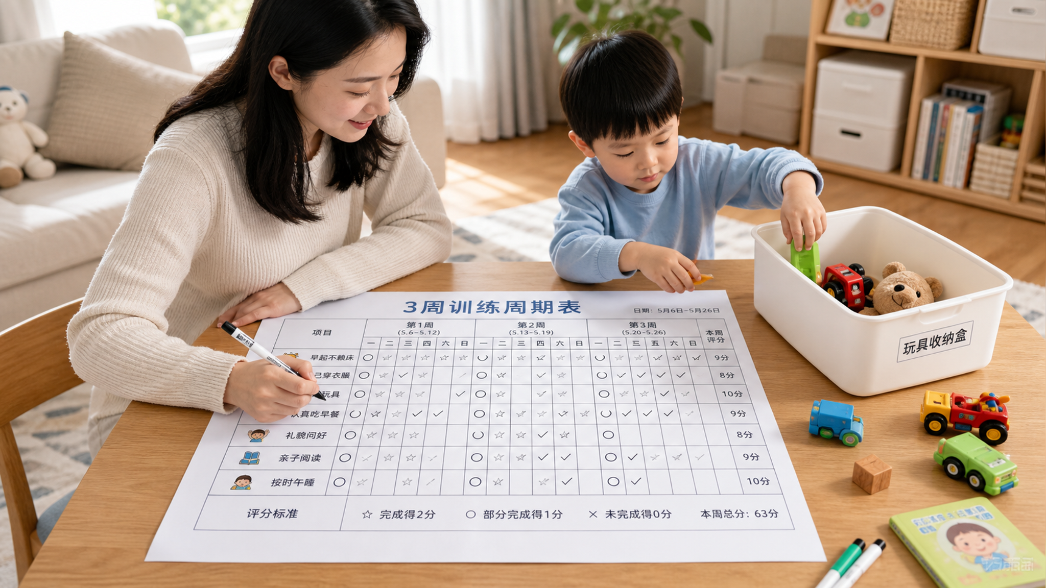 入园前别乱练：3周每天10分钟，4项能力越练越稳