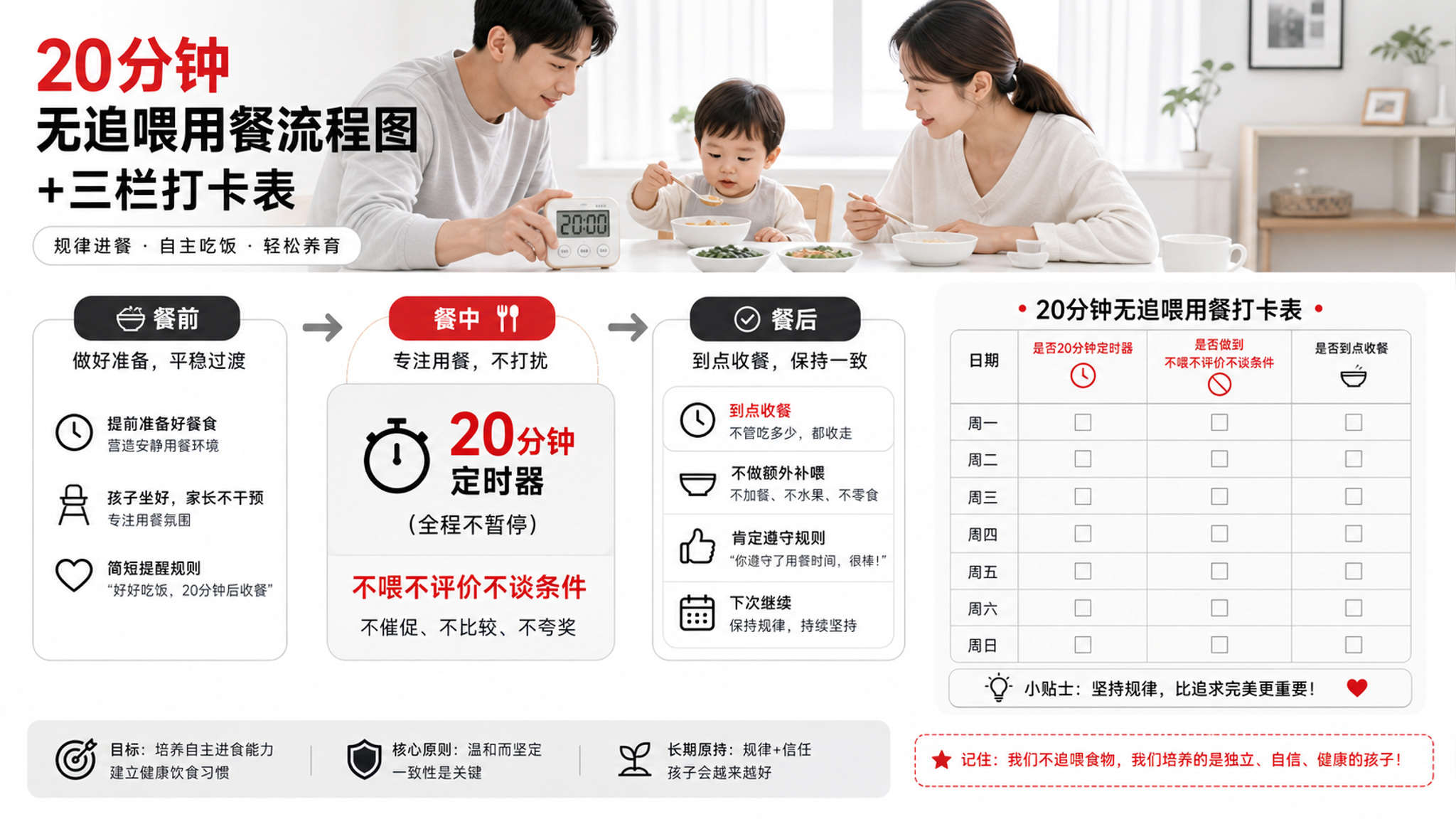 夏天越追喂越不吃？用20分钟规则救回饱饿感