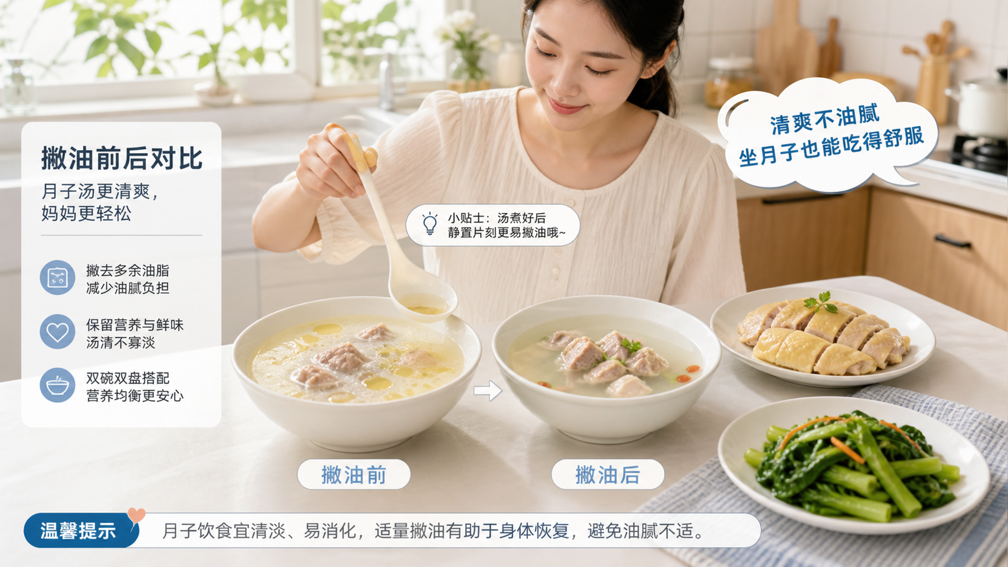 奶白浓汤不等于更补：出现这2个信号就该停
