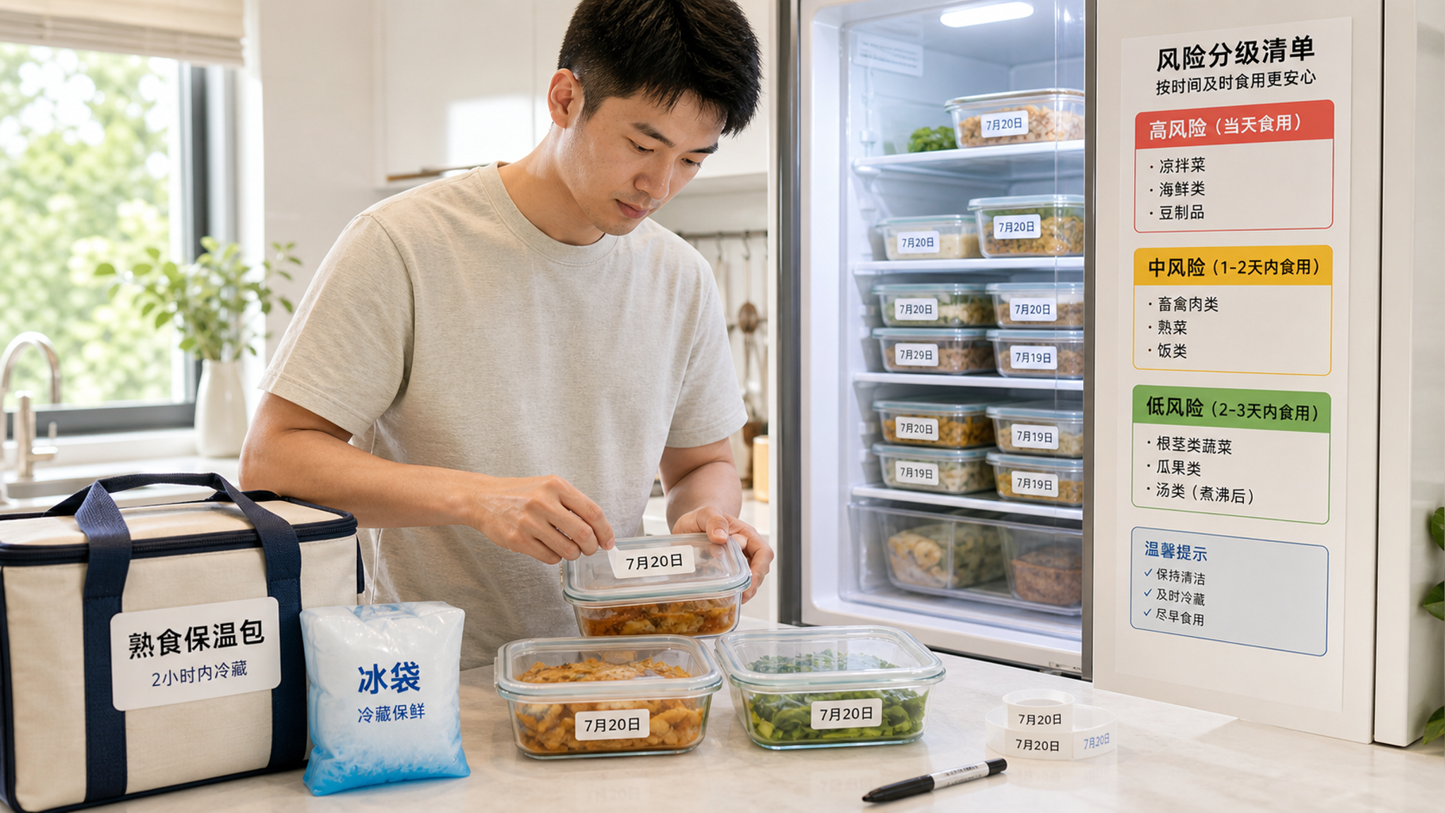 夏天别急着给娃补营养 先把这份餐食安全SOP做对