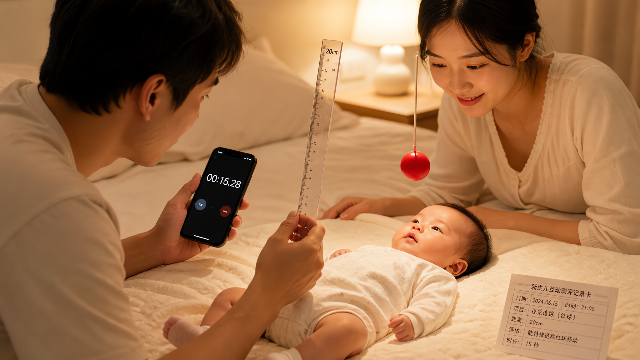 宝宝不爱看你=不聪明？用20cm和3秒先测
