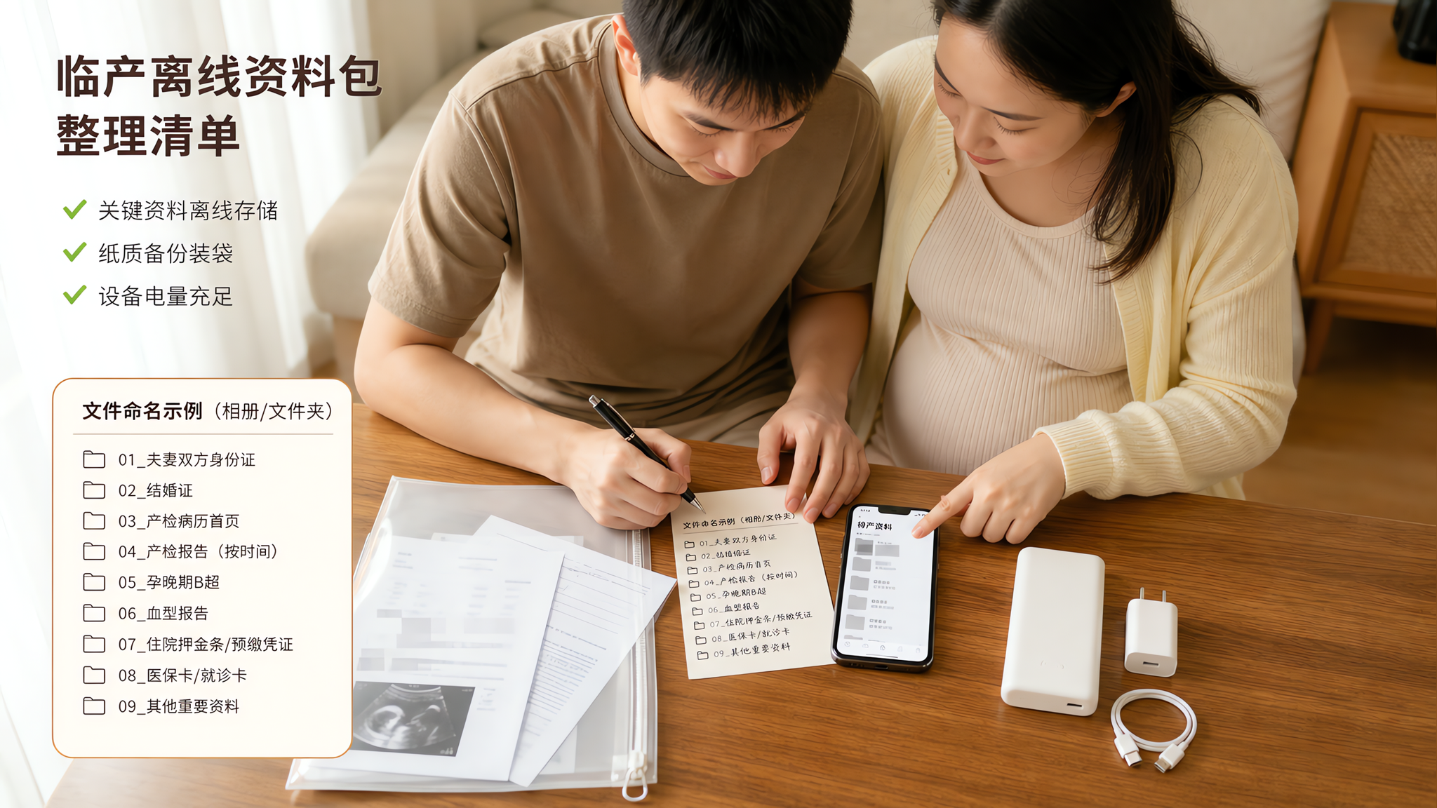 临产前必做离线资料包：断网没电也能秒找