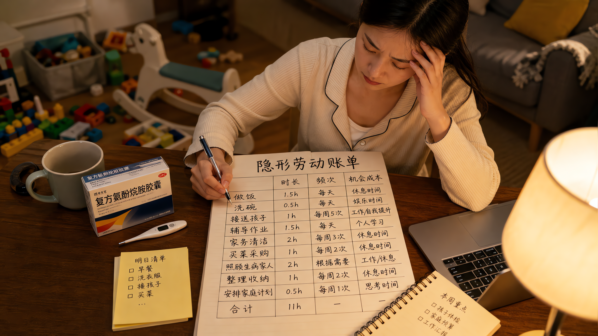 家务育儿别再靠吵：用隐形劳动账单把分工谈清