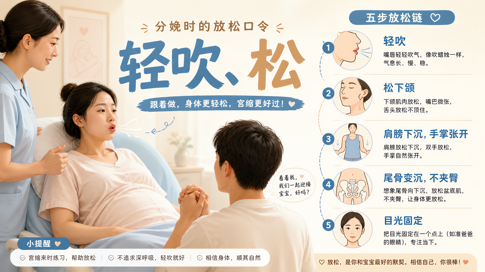 助产士喊“轻吹、松”的10秒到底在干嘛