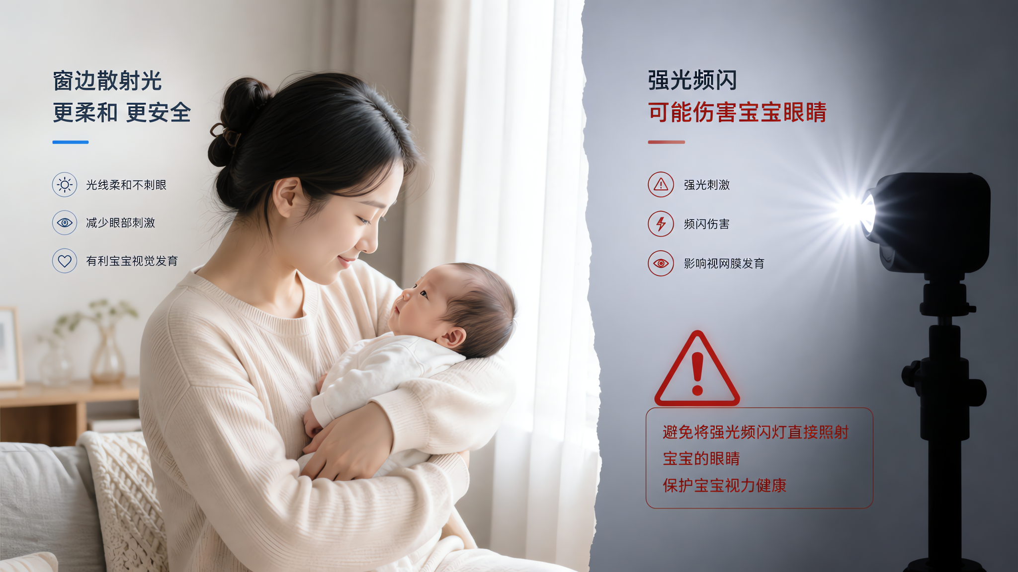 视力开发仪别急着买：强光频闪可能是在“耗”宝宝