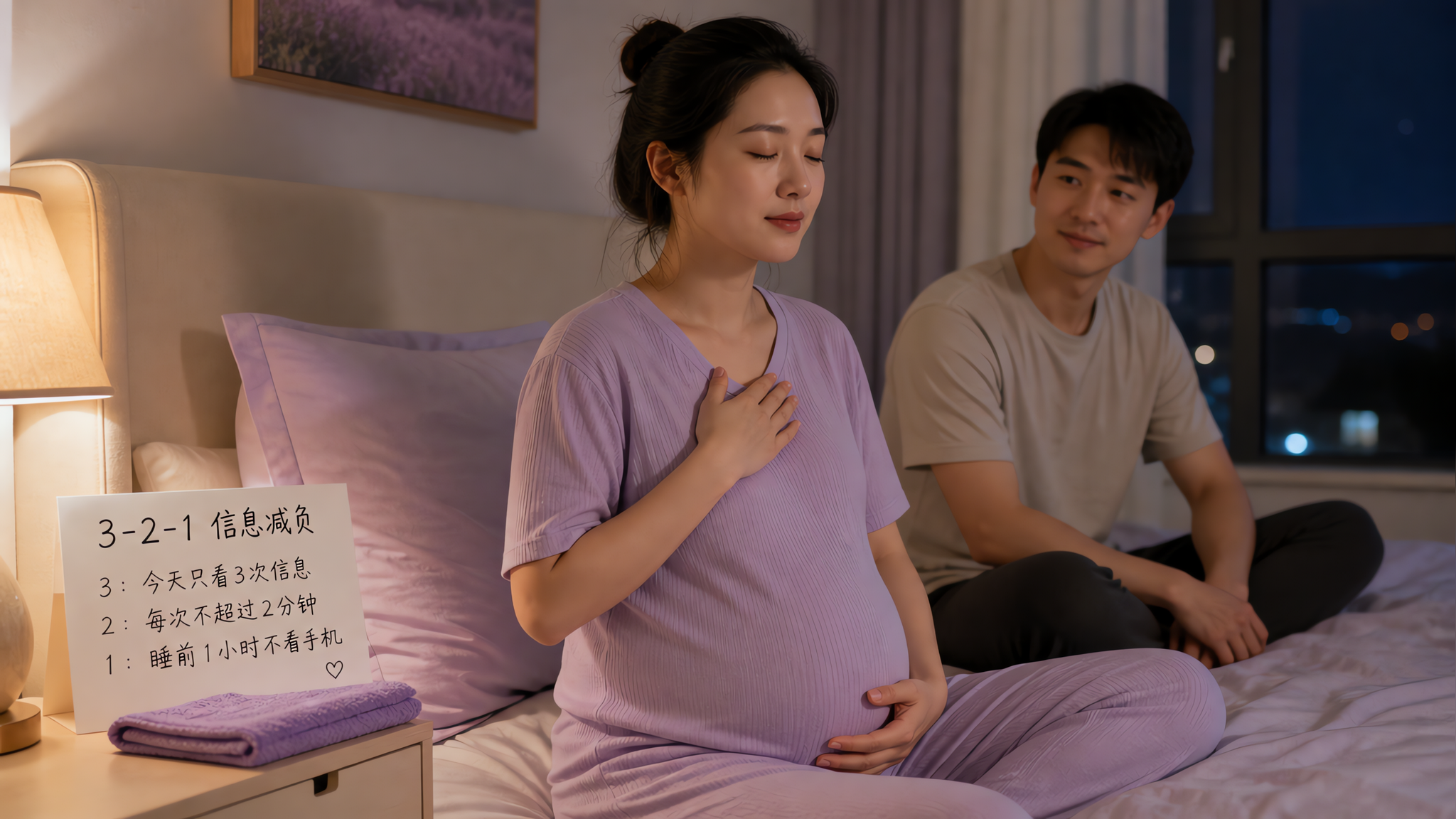 等胎心的悬空期：用3-2-1把焦虑按下暂停键