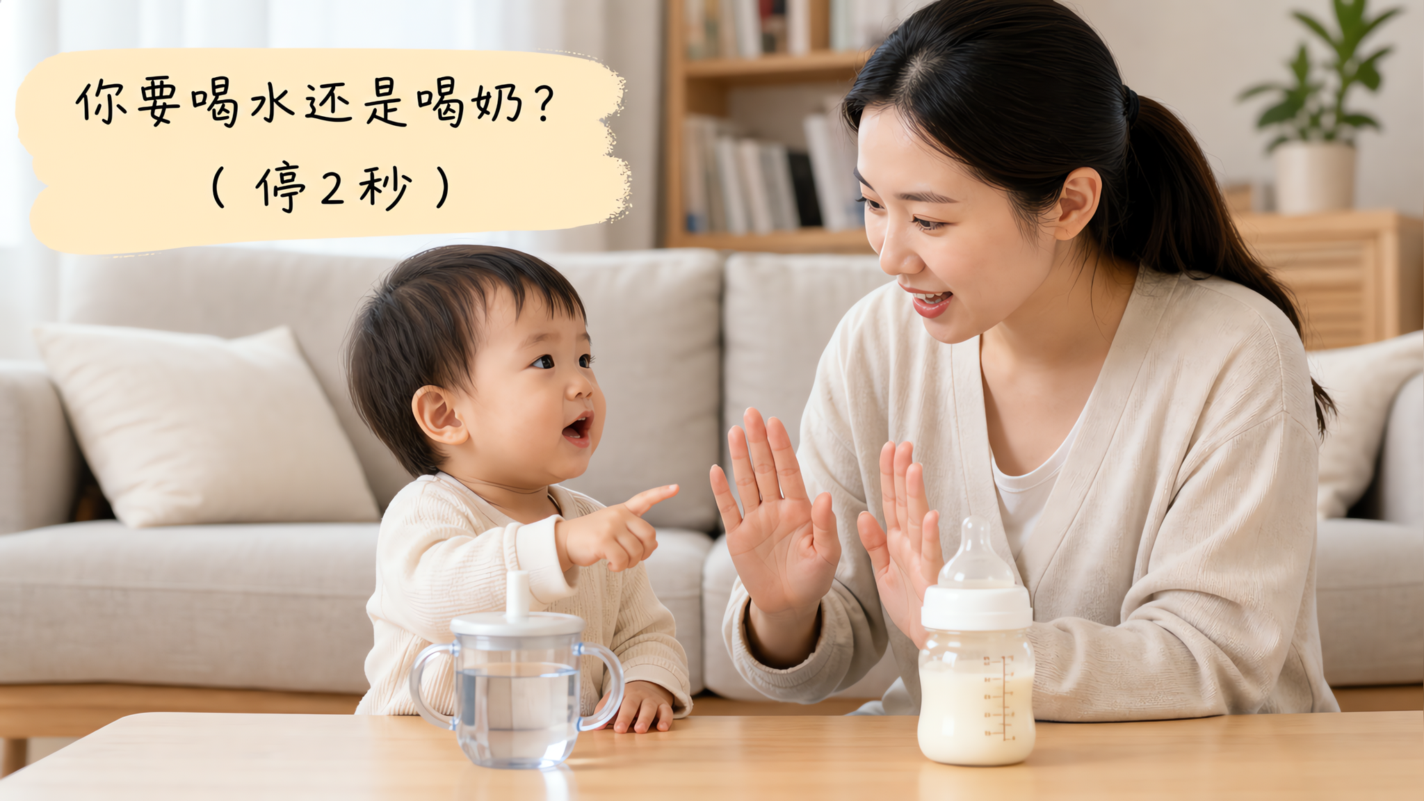 别再追问“要什么”了：二选一加停2秒，孩子更容易说出短句