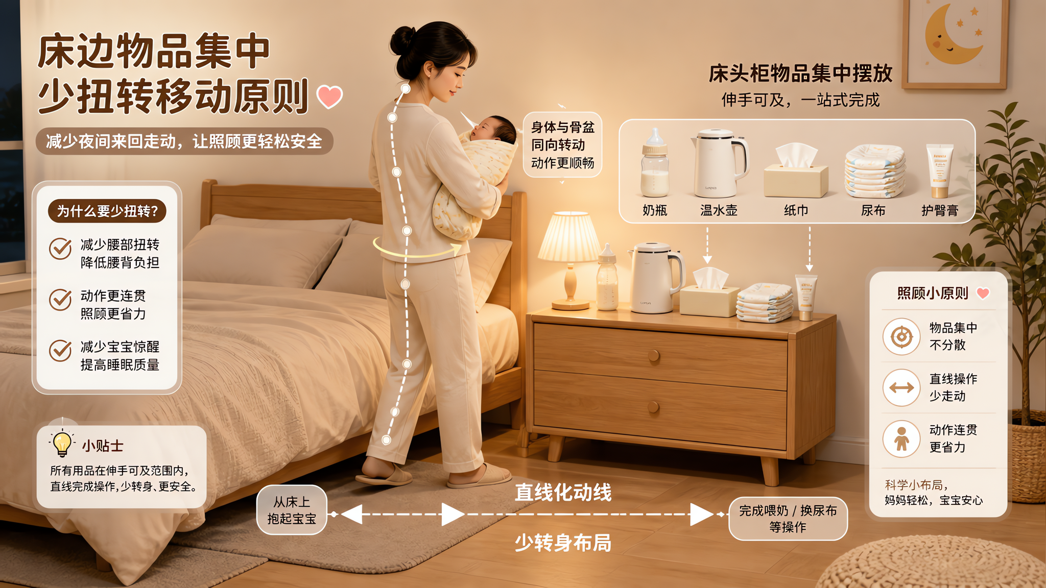产后夜里一翻身就骨盆疼？多半是“剪切负荷”惹的祸