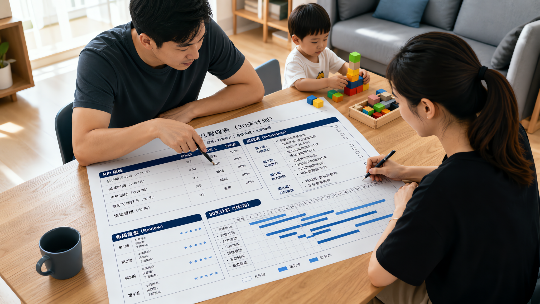 2-3岁最爱“用崩溃开家长会”：30天把夫妻话术统一起来